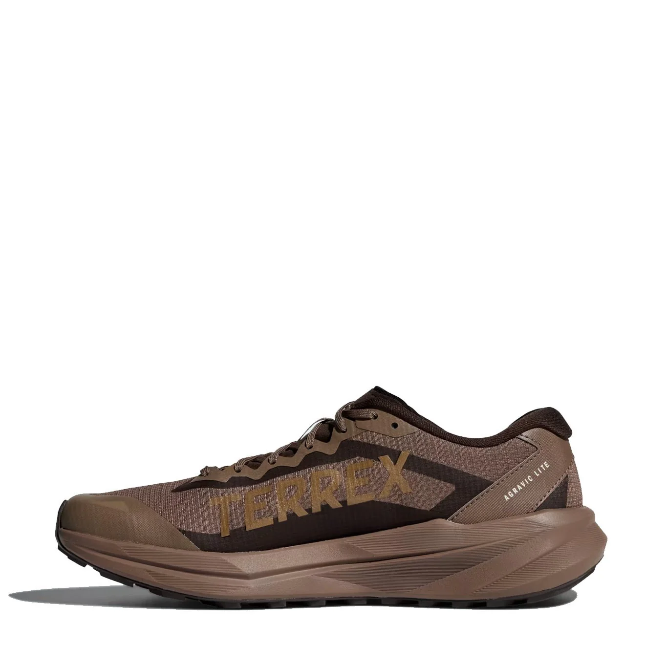Adidas Terrex Agravic Lite Trainer Earth Strata / Brown Oxide / Aurora Coffee - Image 4