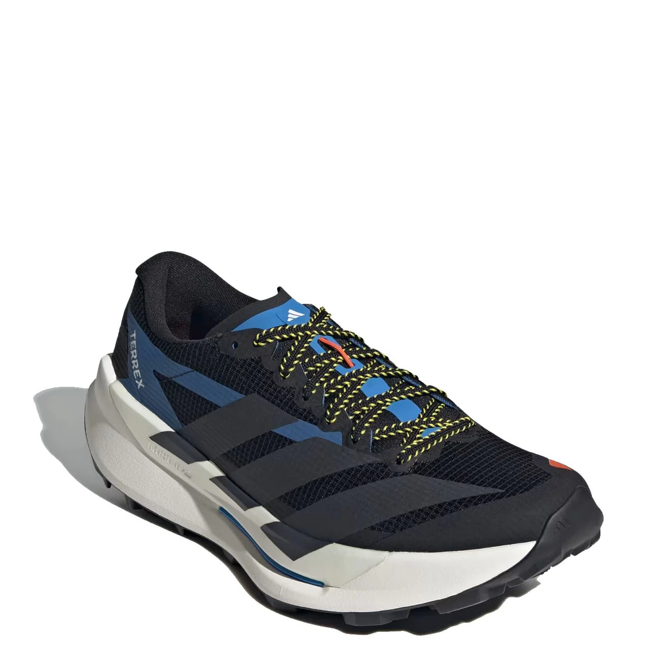 Adidas Terrex Agravic TT Trail Running Shoe Core Black / Carbon / Ray Blue - Image 2
