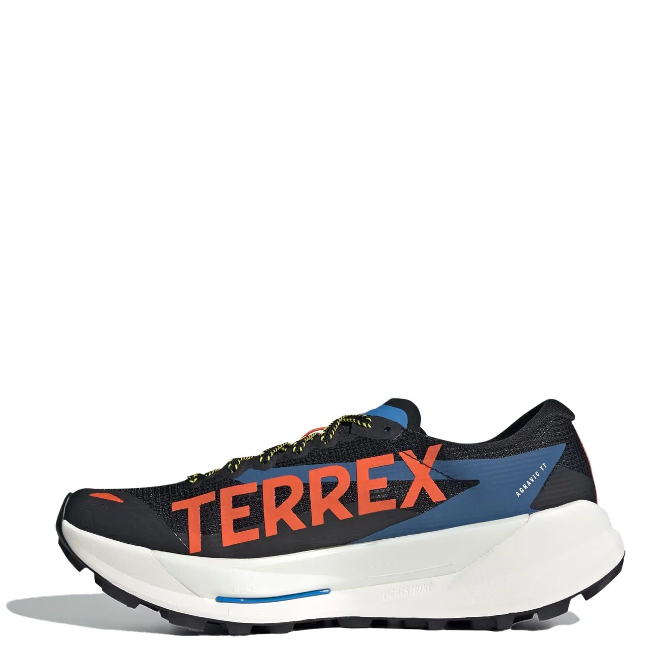 Adidas Terrex Agravic TT Trail Running Shoe Core Black / Carbon / Ray Blue - Image 4