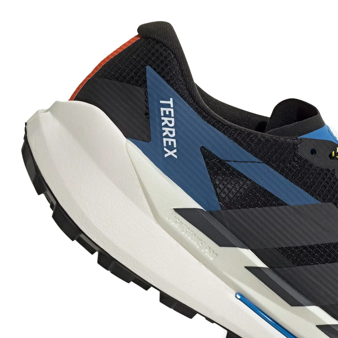 Adidas Terrex Agravic TT Trail Running Shoe Core Black / Carbon / Ray Blue - Image 6