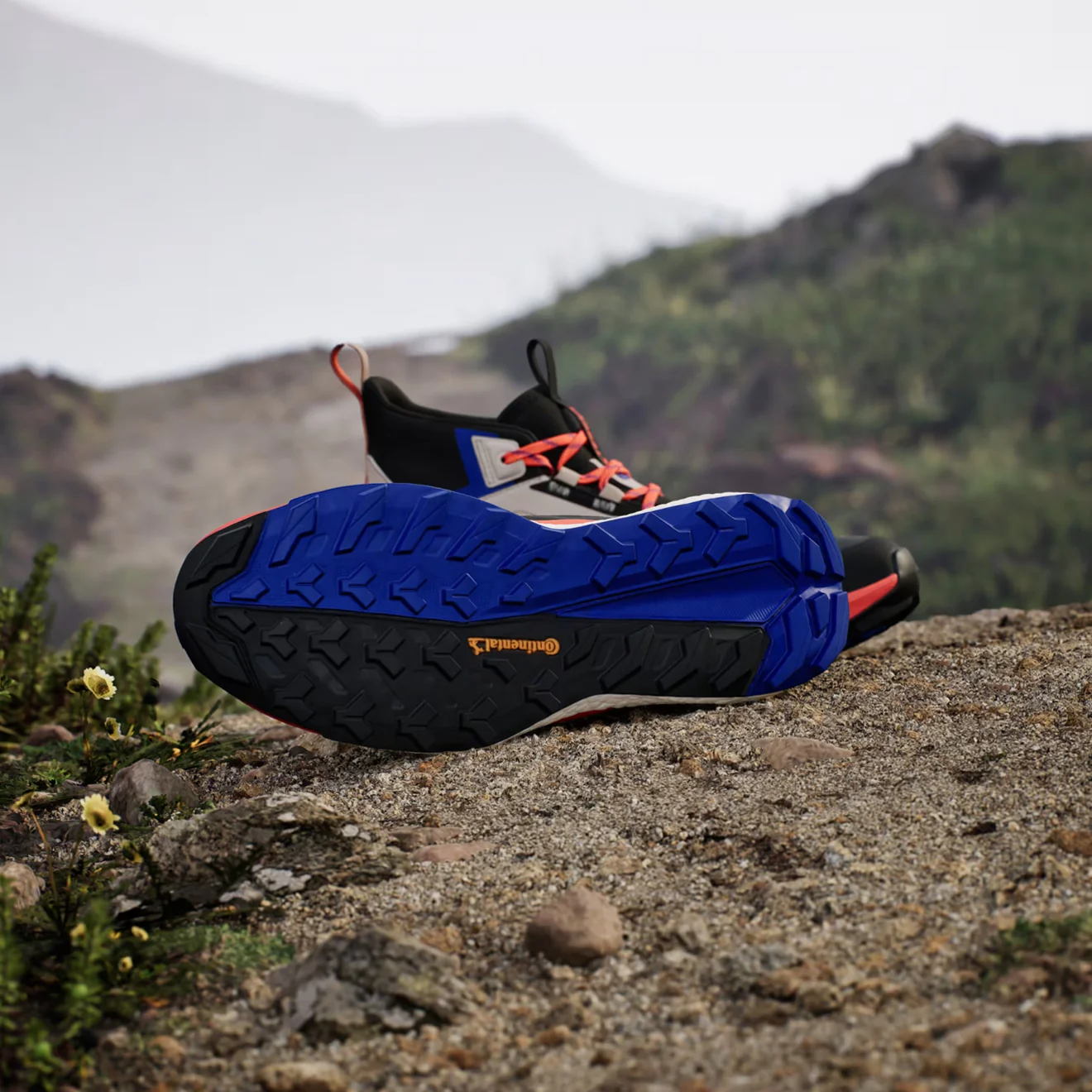 Adidas Terrex Free Hiker 2 Wonder Beige / Core Black / Semi Impact Orange - Image 9