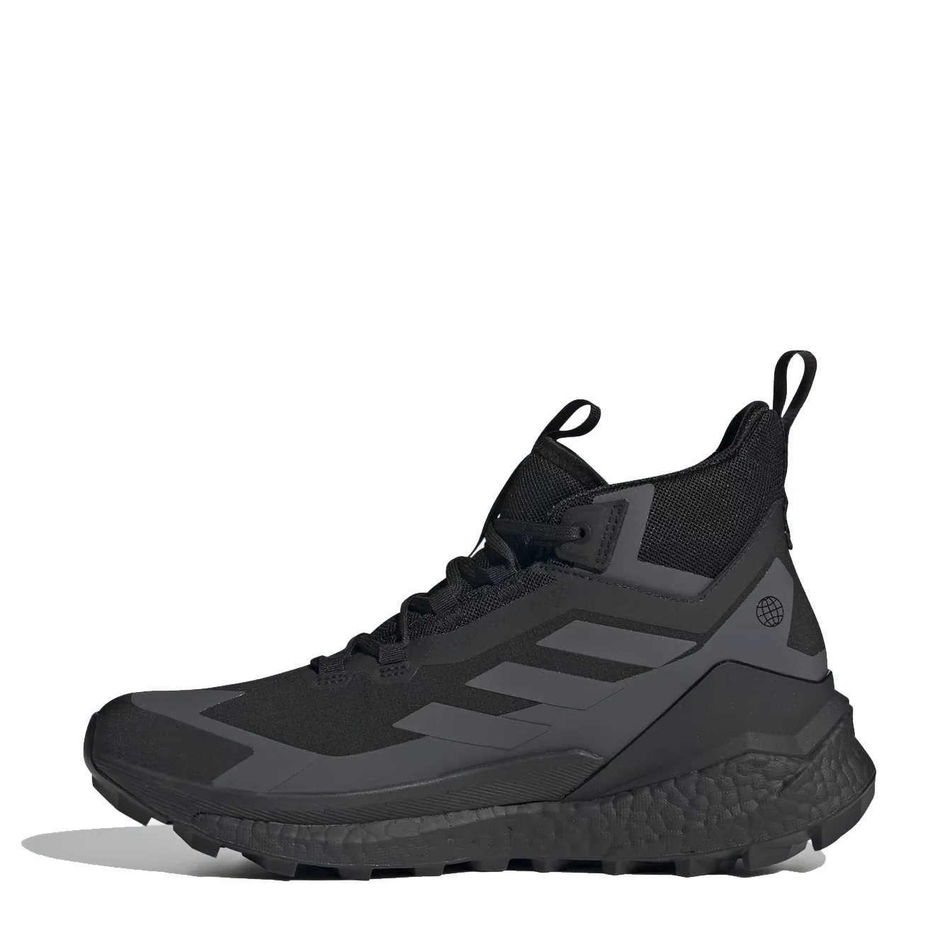 Adidas Terrex Free Hiker Gore-Tex Hiking Shoes 2.0 Core Black / Grey Six / Grey Three - Image 2