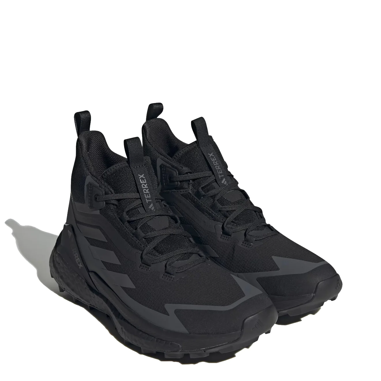 Adidas Terrex Free Hiker Gore-Tex Hiking Shoes 2.0 Core Black / Grey Six / Grey Three - Image 3