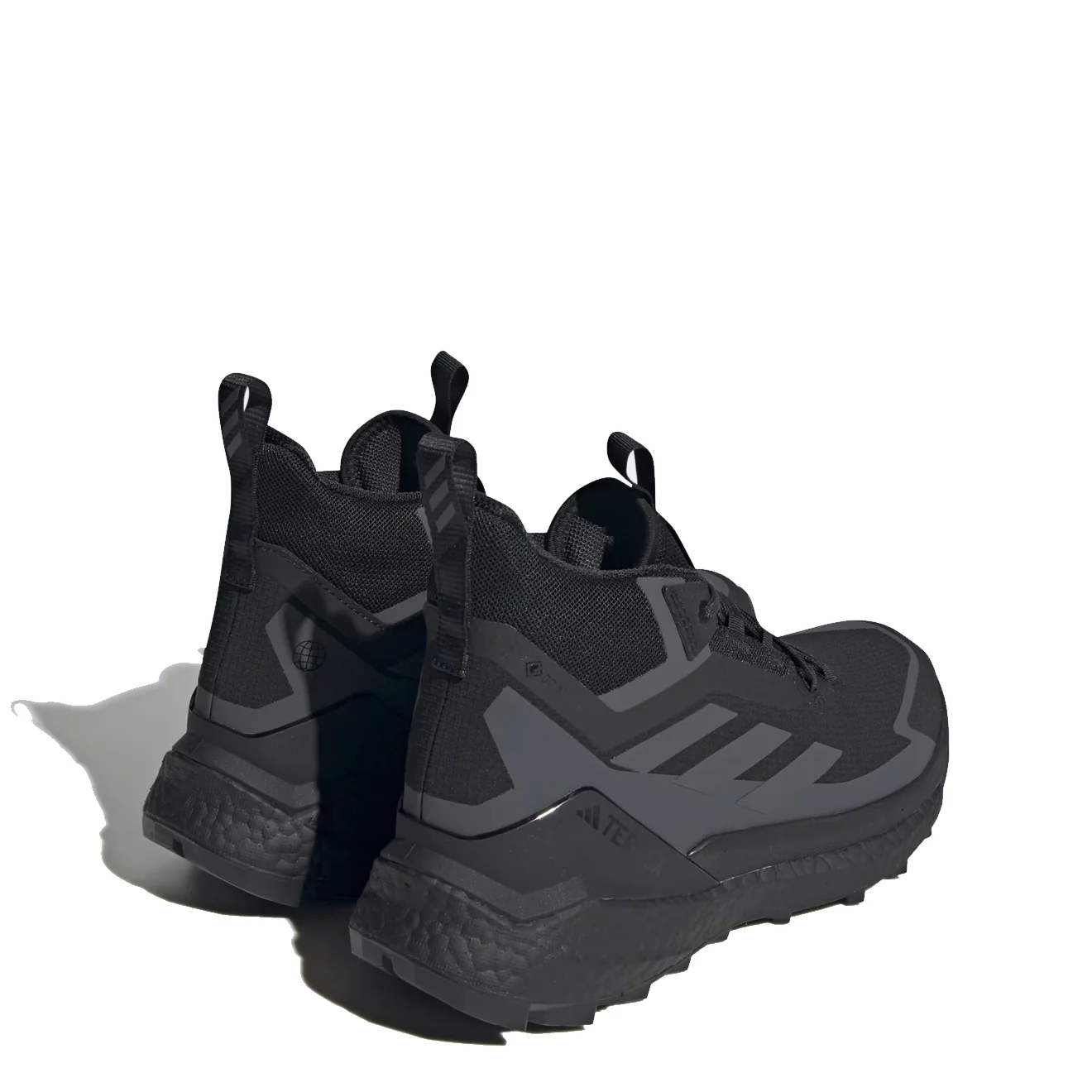 Adidas Terrex Free Hiker Gore-Tex Hiking Shoes 2.0 Core Black / Grey Six / Grey Three - Image 4