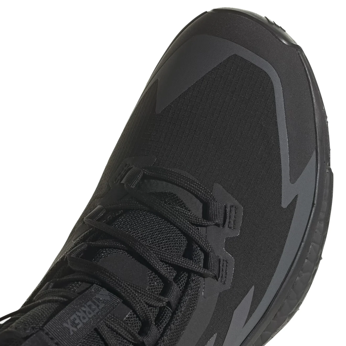 Adidas Terrex Free Hiker Gore-Tex Hiking Shoes 2.0 Core Black / Grey Six / Grey Three - Image 6