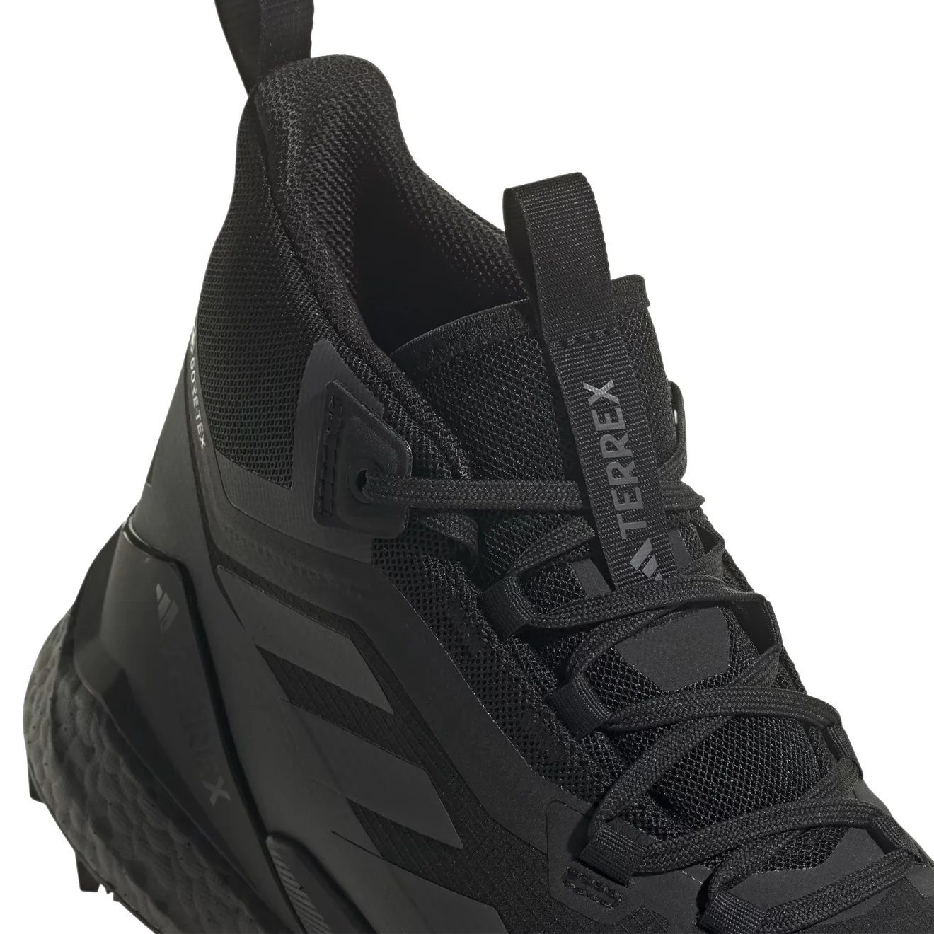 Adidas Terrex Free Hiker Gore-Tex Hiking Shoes 2.0 Core Black / Grey Six / Grey Three - Image 8