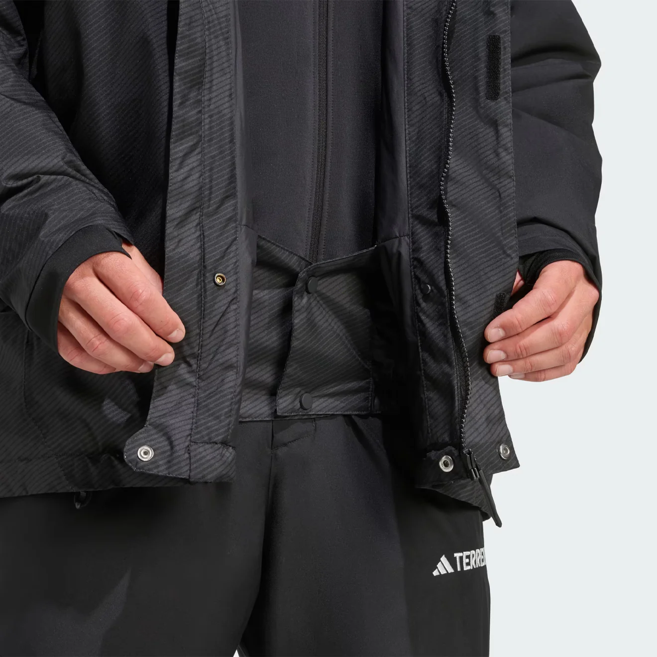 Adidas Terrex MT 2L Insul Jacket Black / Carbon - Image 4