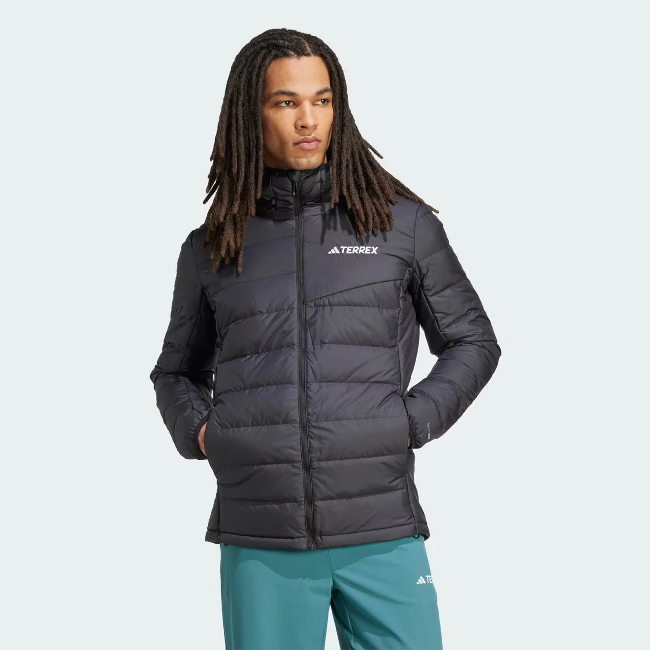 Adidas Terrex MT Down Ho Jacket Black - Image 2