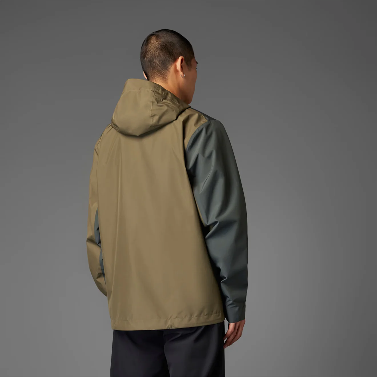 Adidas Terrex Multi 2.5L Rain.Rdy Jacket Legend Ivy / Olive Strata - Image 3