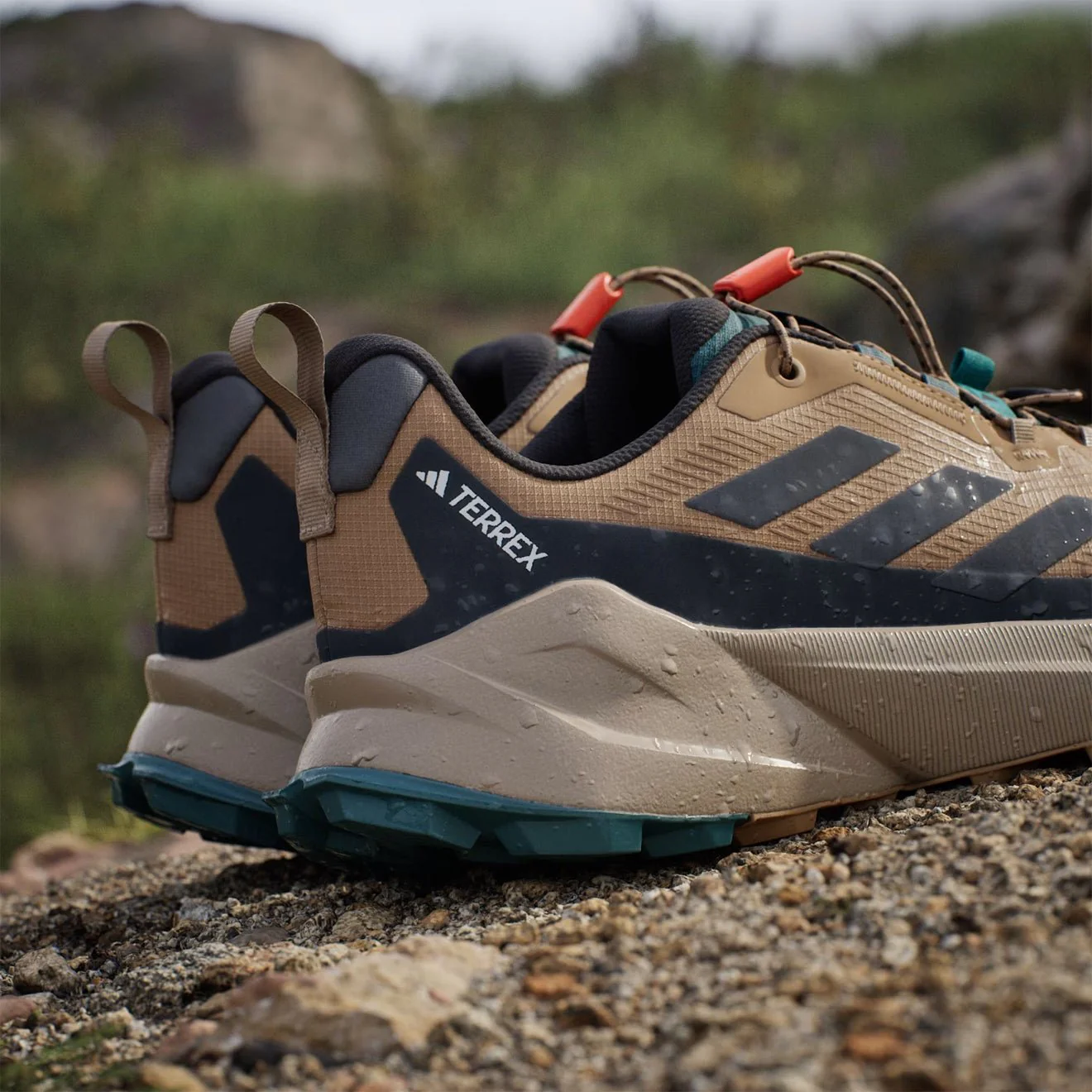 Adidas Terrex Trailmaker 2 Gore-Tex Speed Lace Hiking Shoes Cardboard / Grey Five / Carbon - Image 3