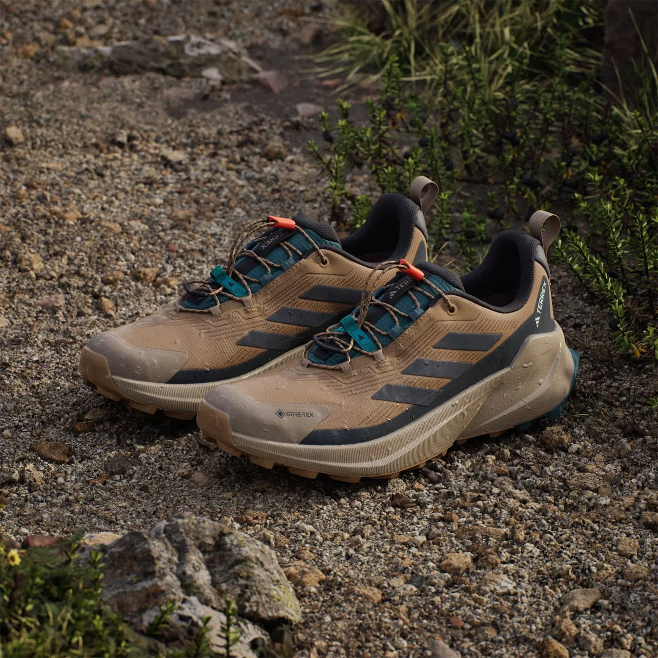 Adidas Terrex Trailmaker 2 Gore-Tex Speed Lace Hiking Shoes Cardboard / Grey Five / Carbon - Image 7