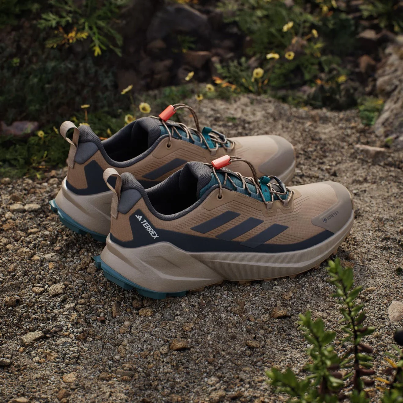 Adidas Terrex Trailmaker 2 Gore-Tex Speed Lace Hiking Shoes Cardboard / Grey Five / Carbon - Image 8