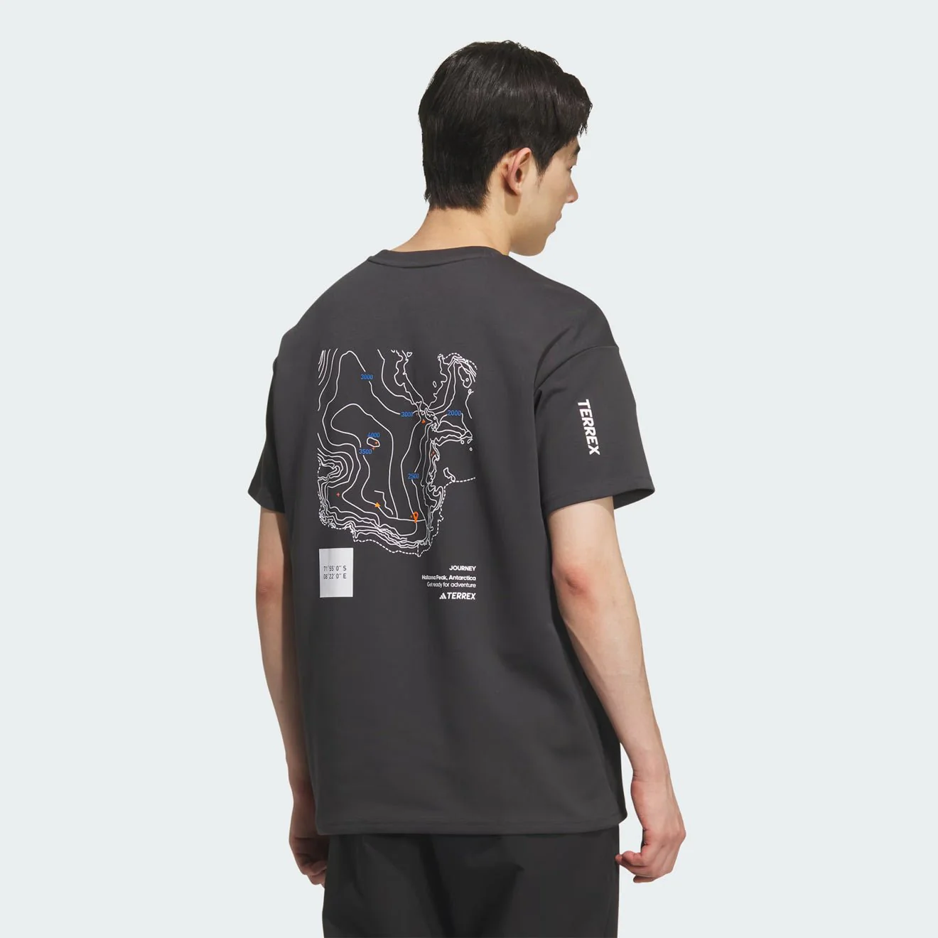 Adidas Terrex XPloric Graphic T-Shirt Carbon - Image 3