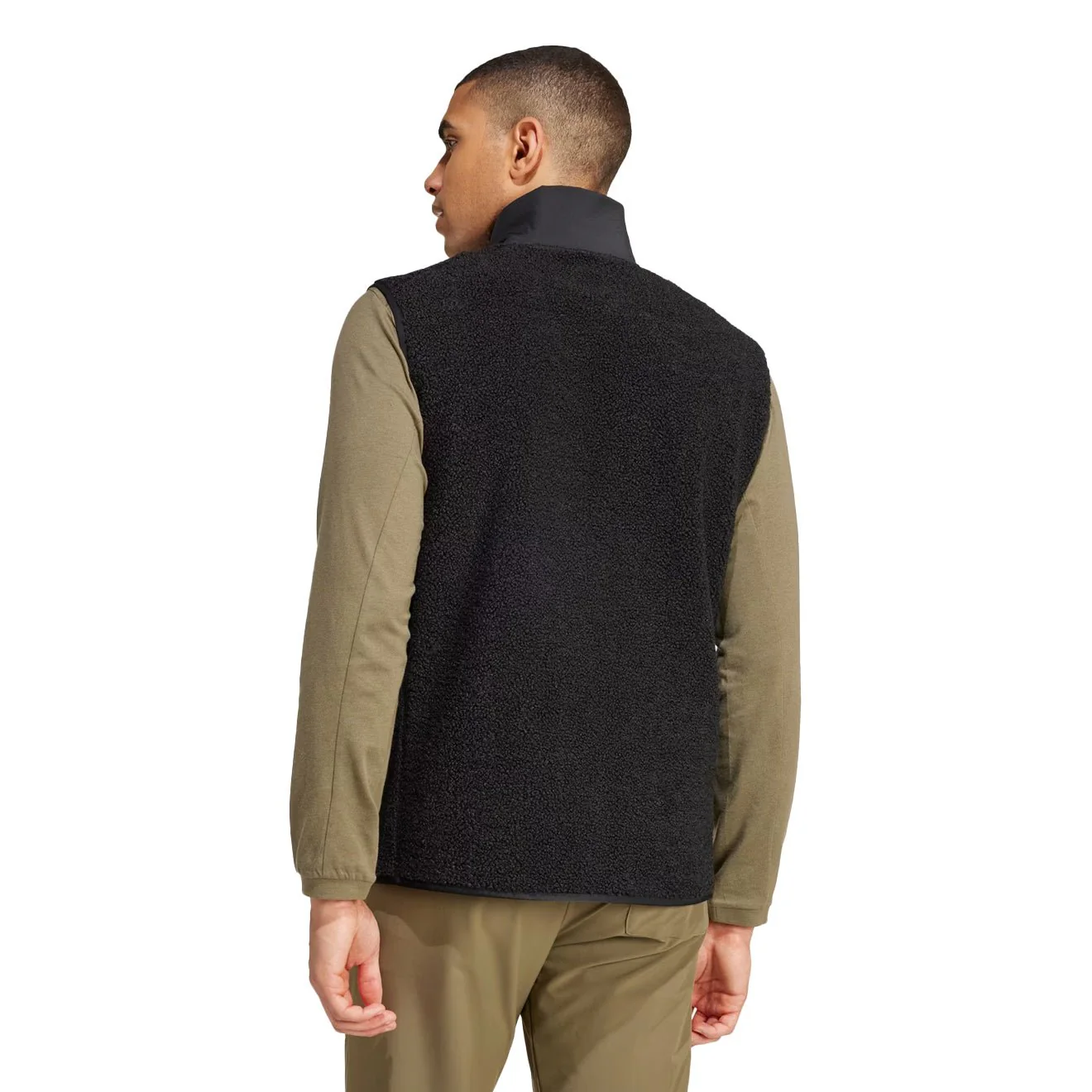 Adidas Terrex Xploric High Pile Fleece Vest Black - Image 3