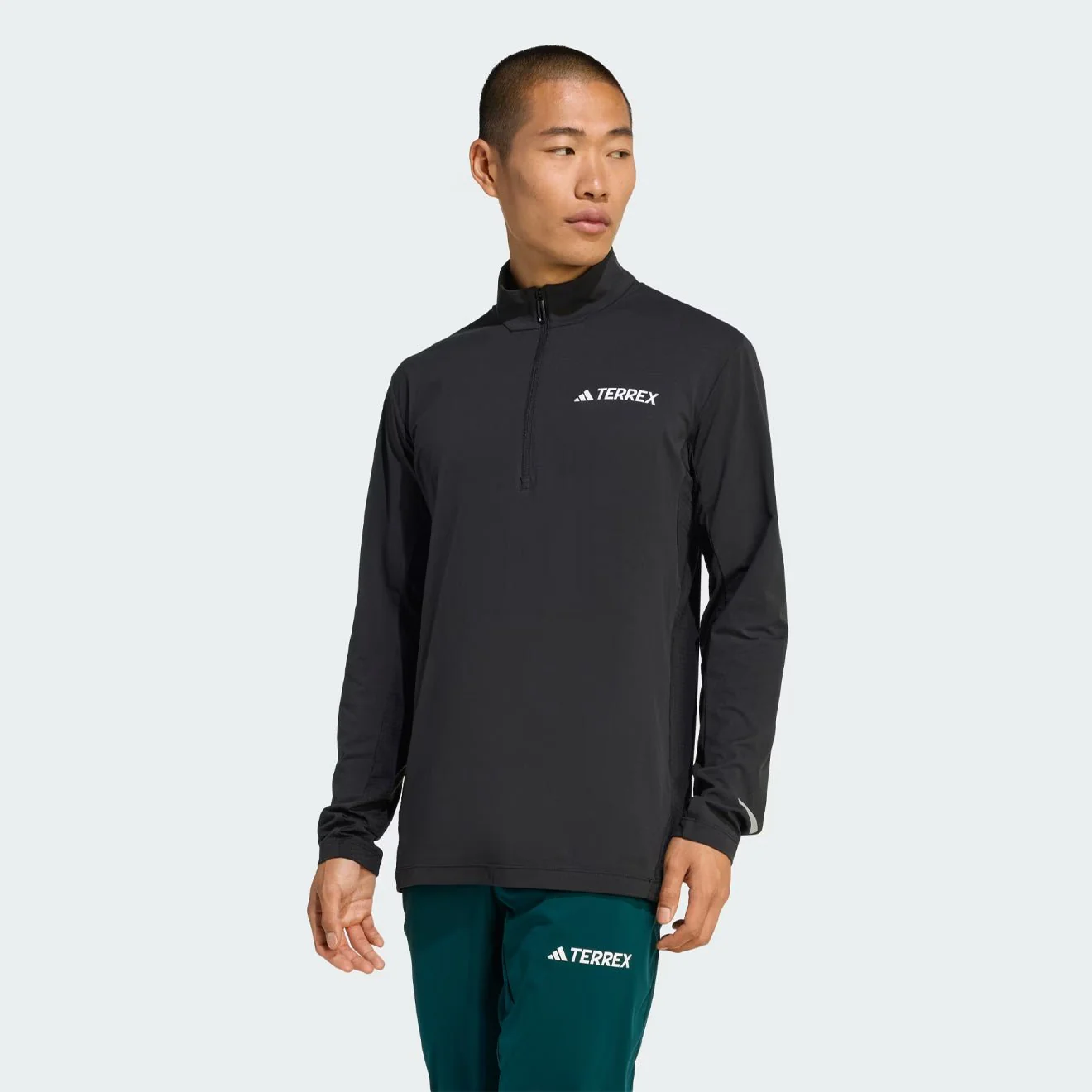 Adidas Terrex XPR Halfzip L/S Black - Image 2