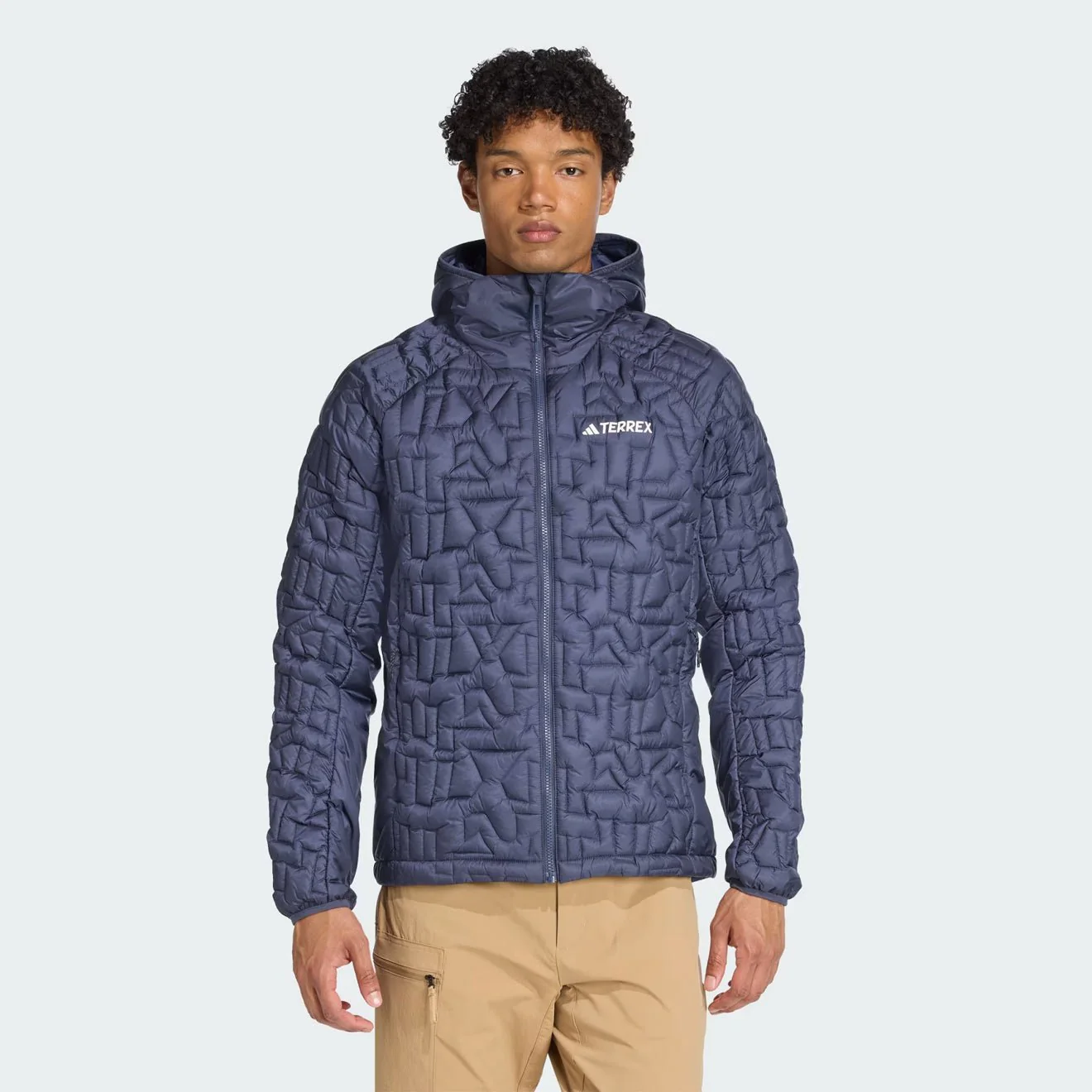 Adidas Terrex Xperior Hooded Jacket Shadow Navy - Image 2