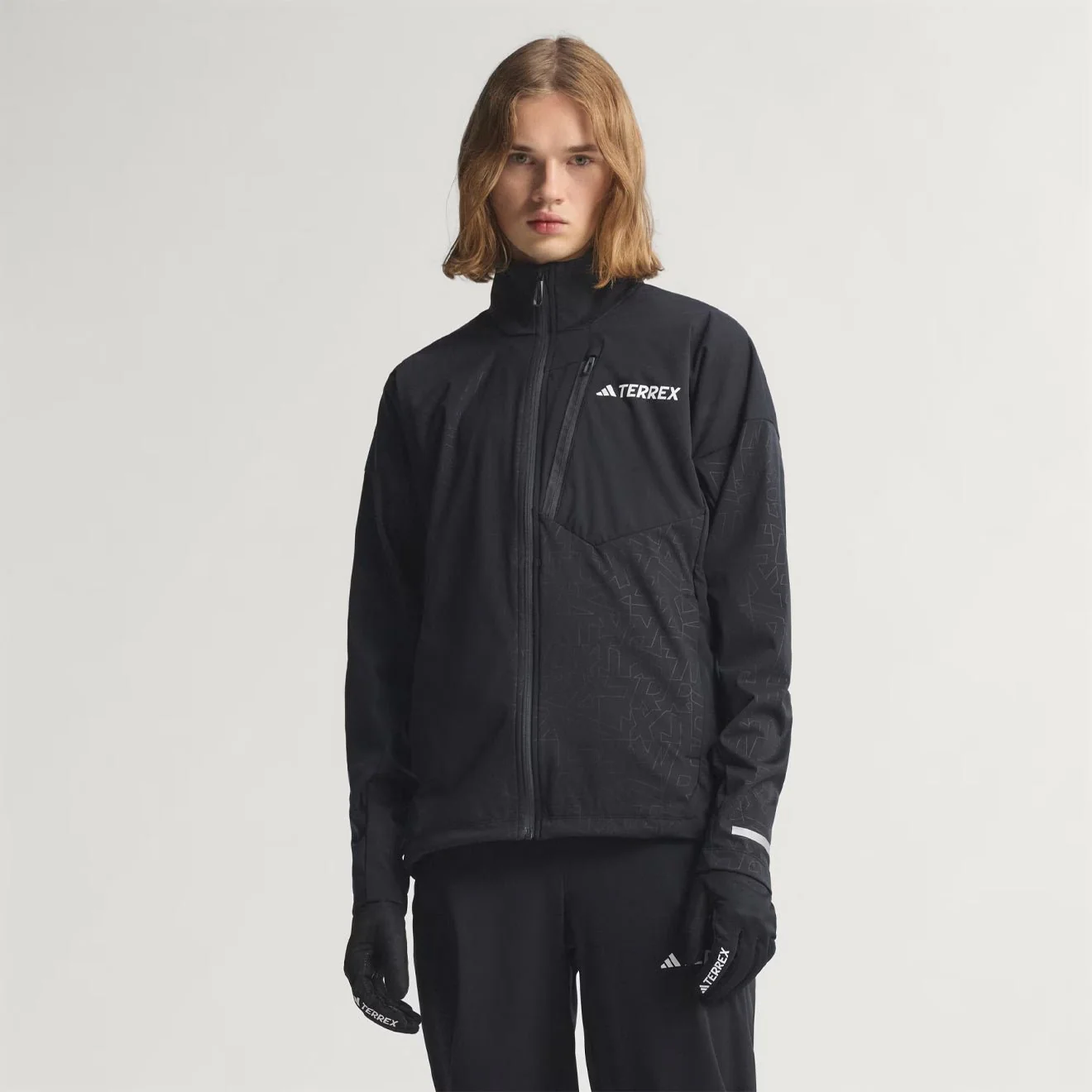Adidas Terrex XPR Softsh Jacket Black - Image 2