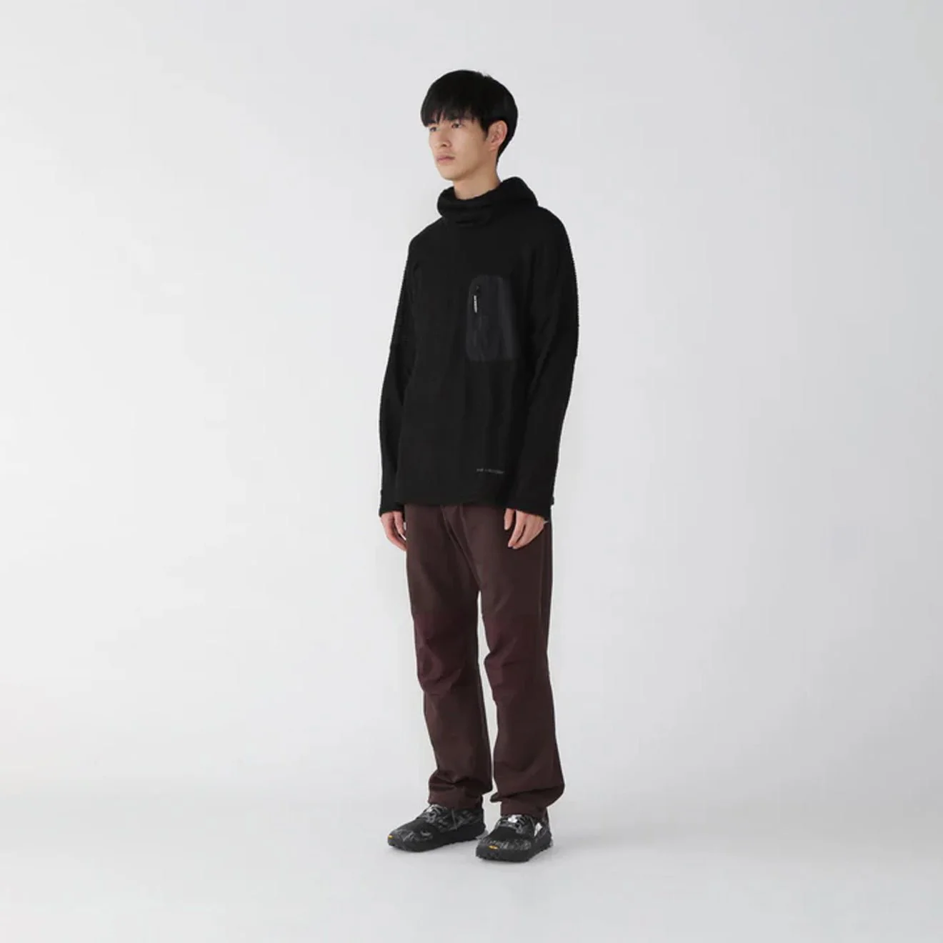And Wander Alpha Direct Hoodie 2 Black - Image 3