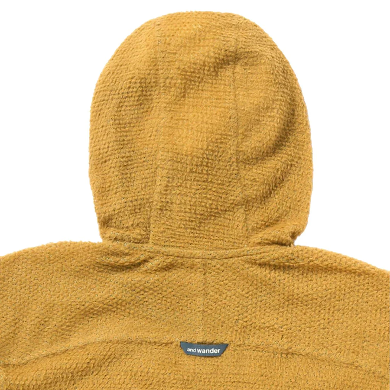And Wander Alpha Direct Hoodie 2 Yellow - Image 4