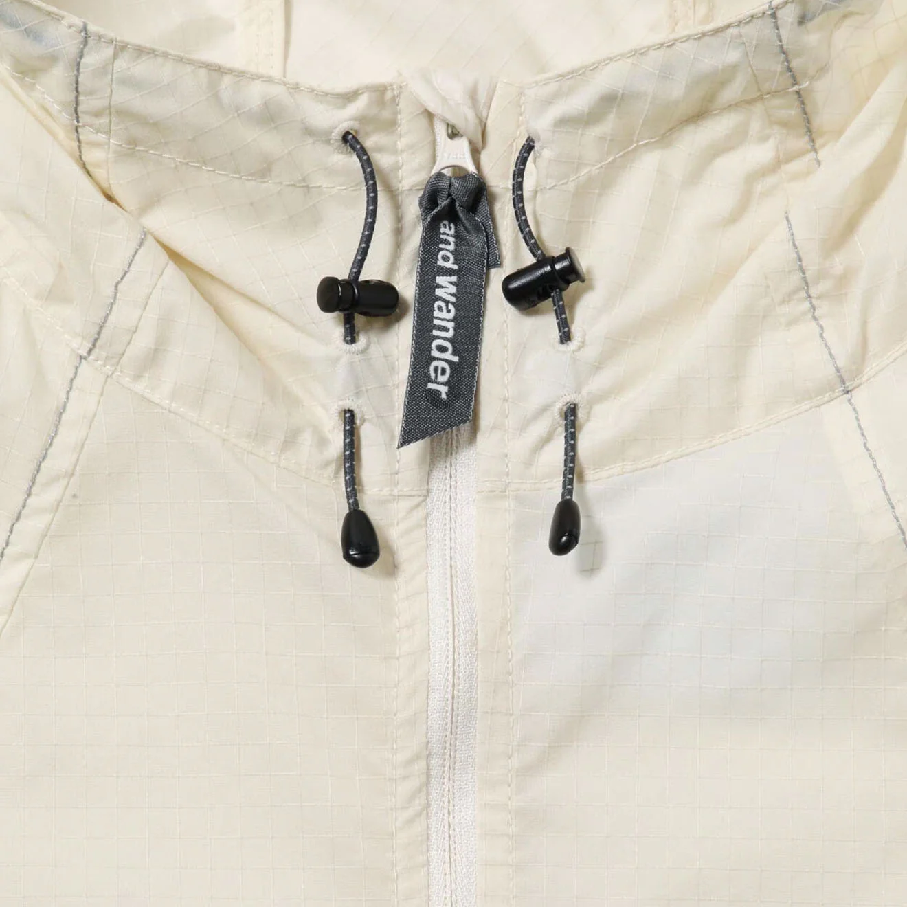 And Wander Breath Rip Hoodie Off White - Image 6