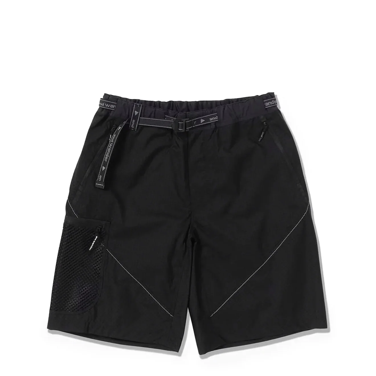 And Wander Breath Rip Short Black