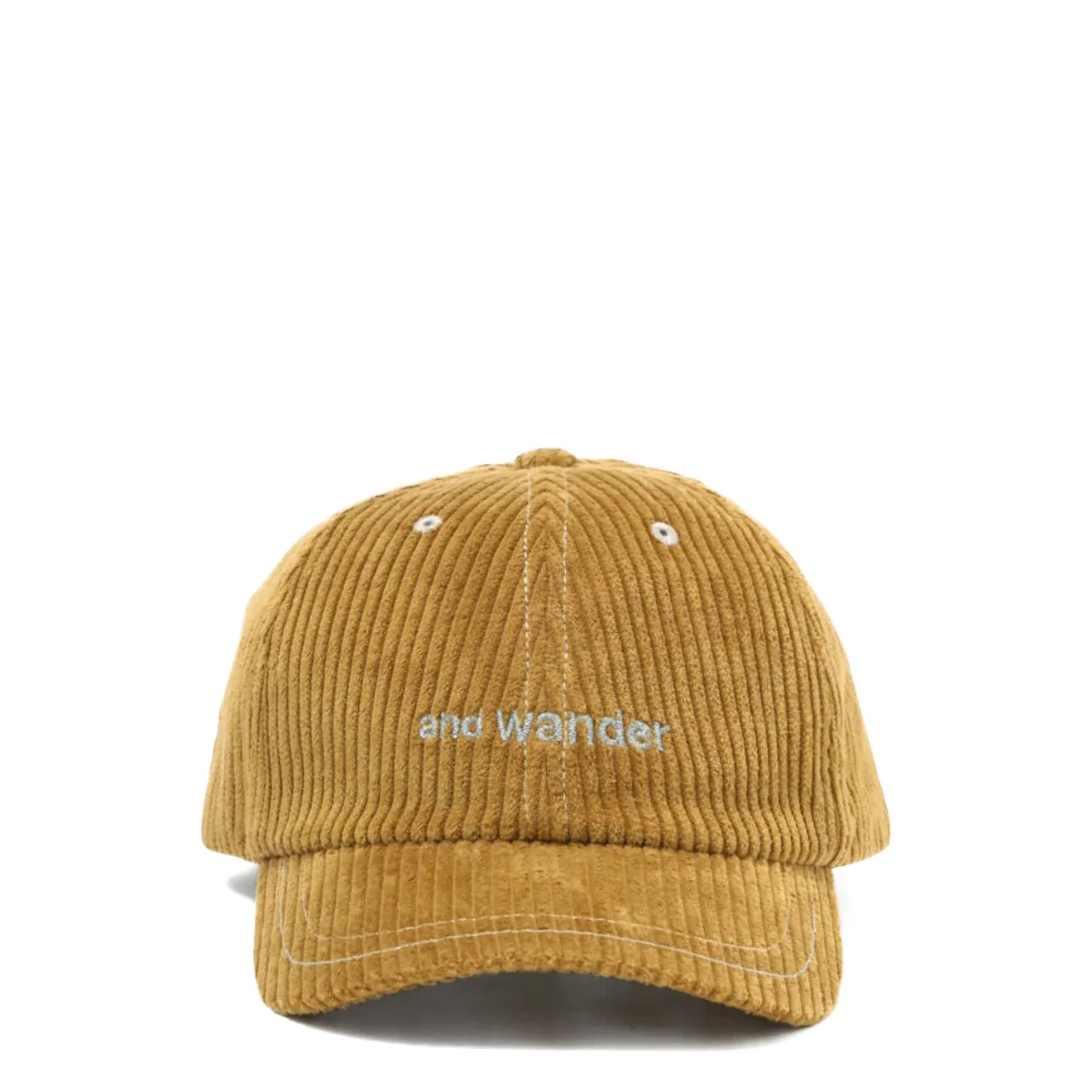 And Wander Corduroy Cap Camel - Image 2
