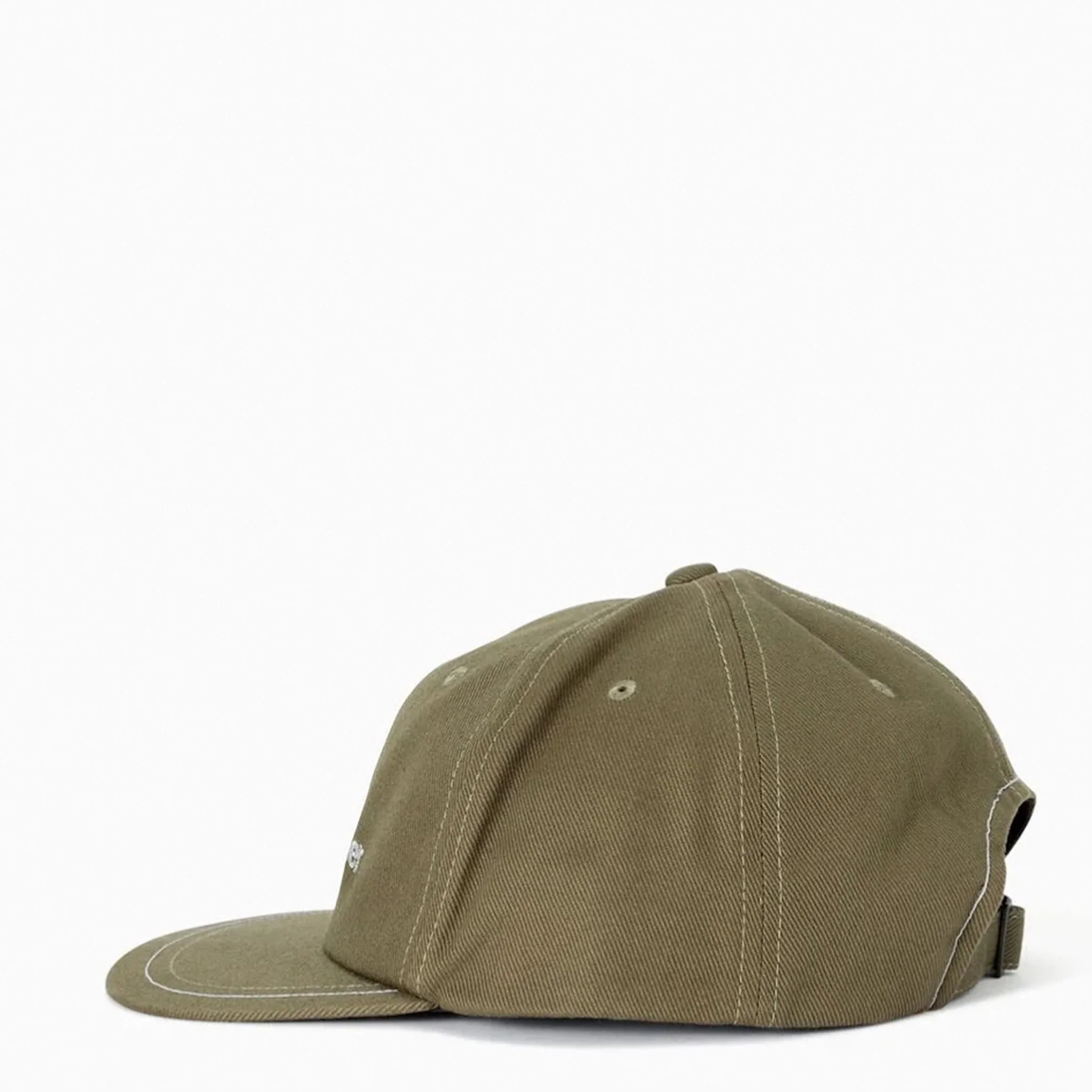And Wander Cotton Twill Cap Khaki - Image 2