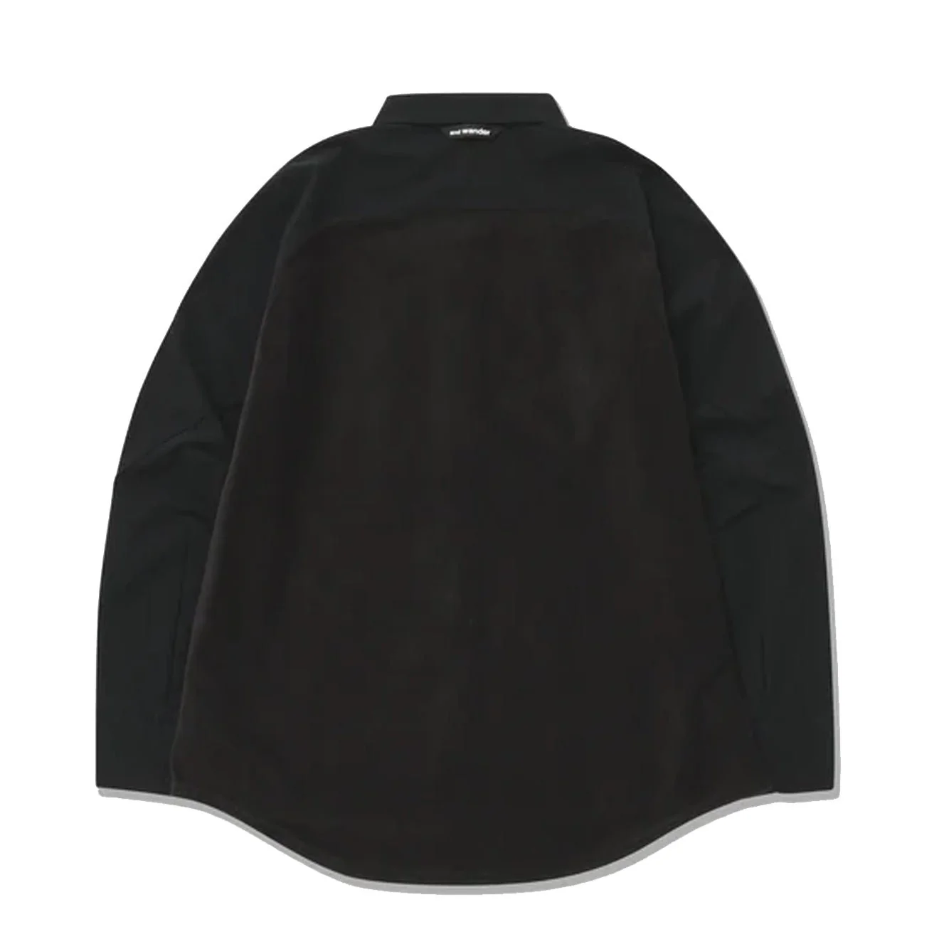 And Wander Fleece Base L/S Shirt Black - Image 2