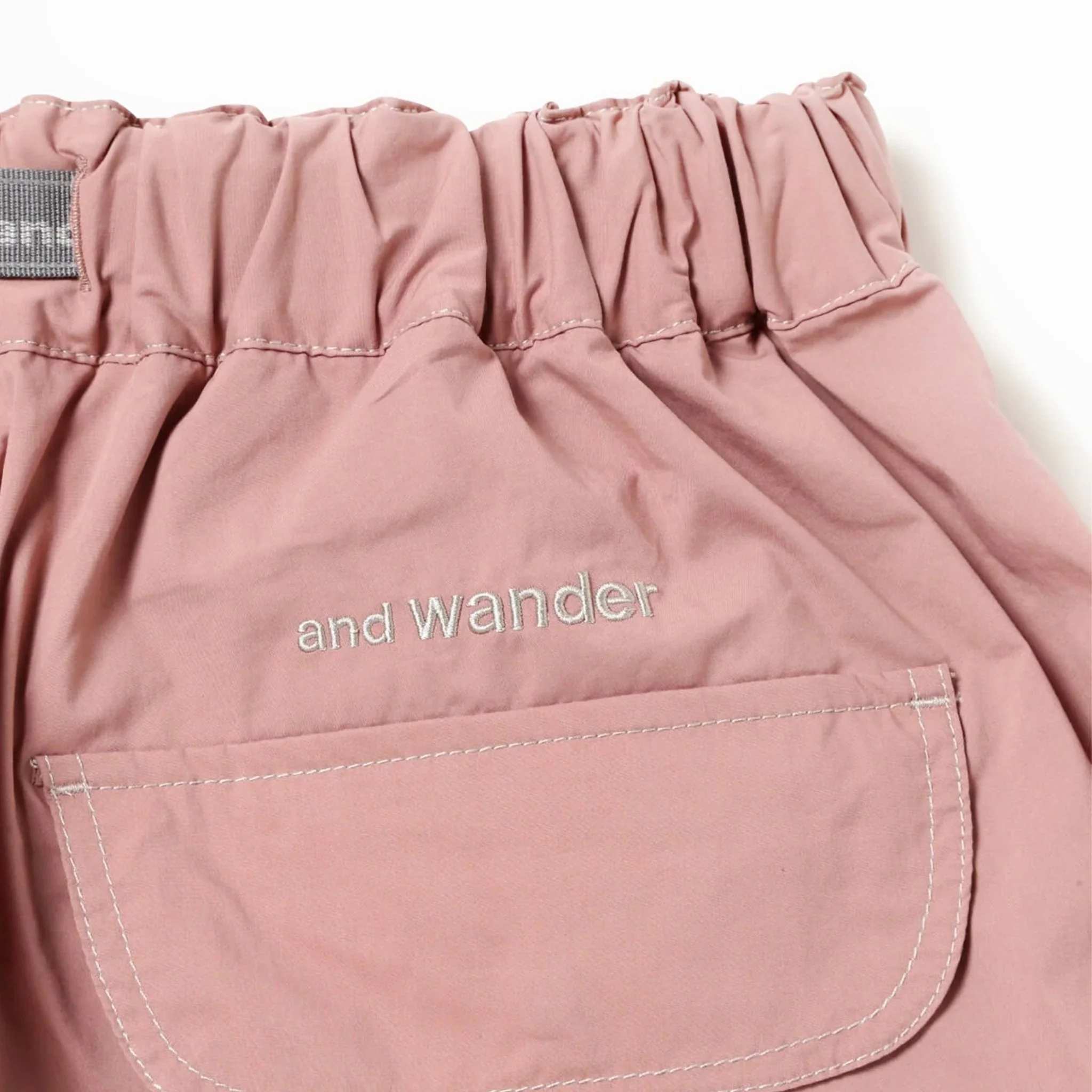 And Wander Multi Pocket Short Pants Pink - Image 4
