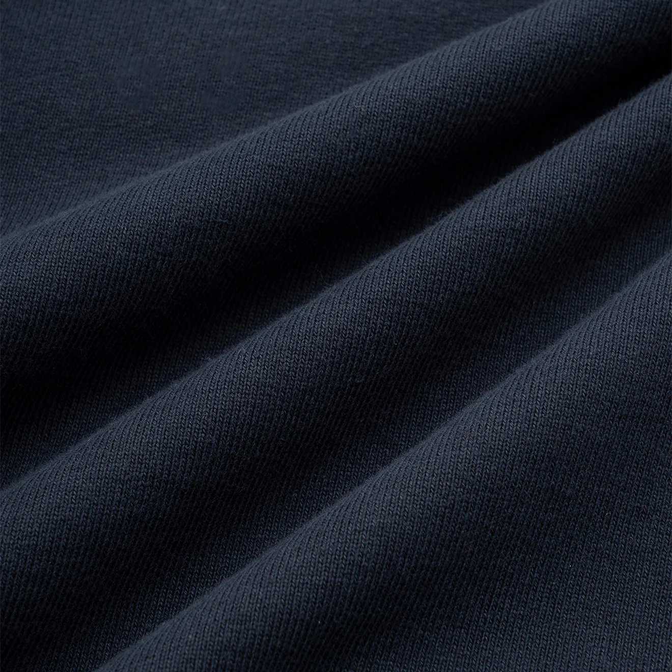 And Wander x Maison Kitsune Cotton Sweatshirt Navy - Image 3