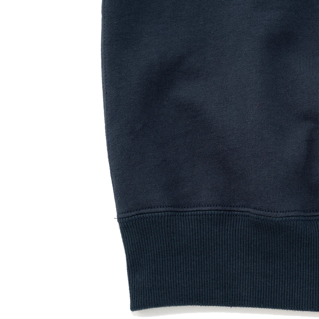 And Wander x Maison Kitsune Cotton Sweatshirt Navy - Image 6
