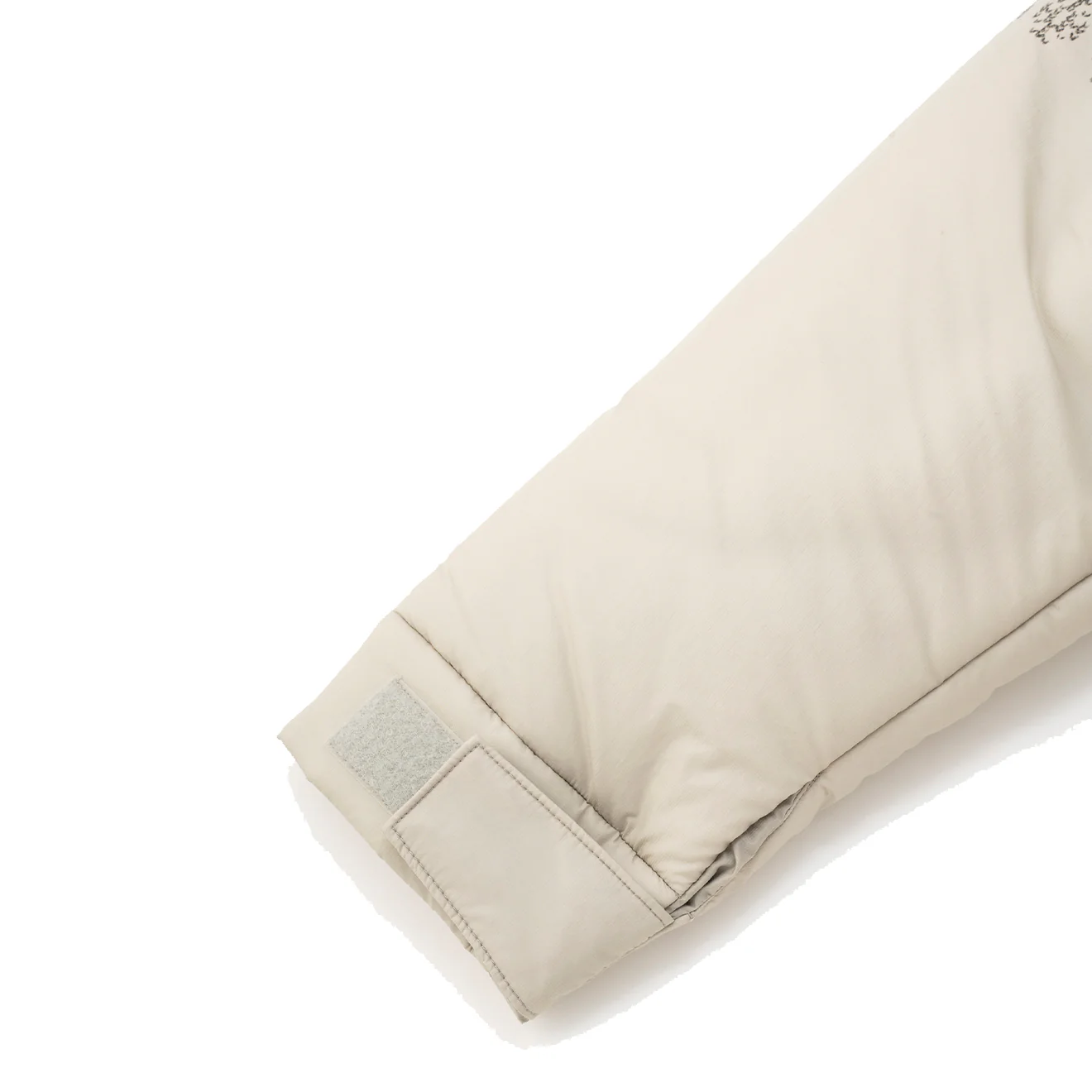 And Wander x Maison Kitsune Nordic Border Insulation Jacket Beige - Image 5