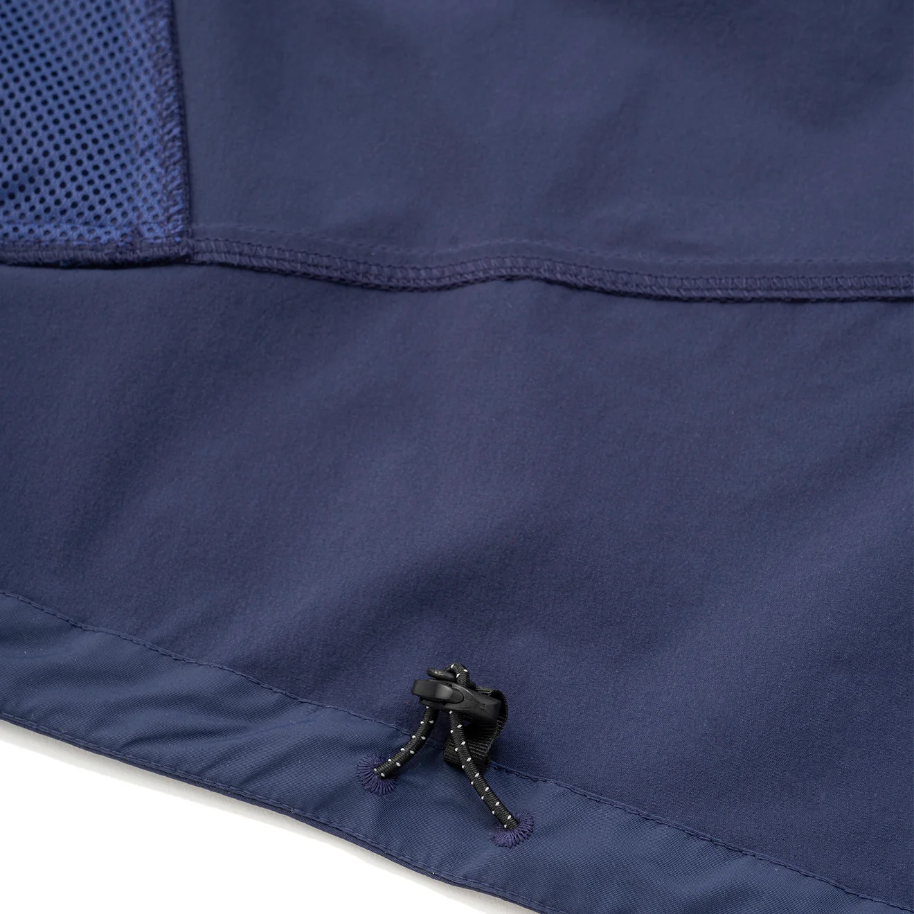 And Wander x Maison Kitsune Trak Hoodie Navy - Image 6