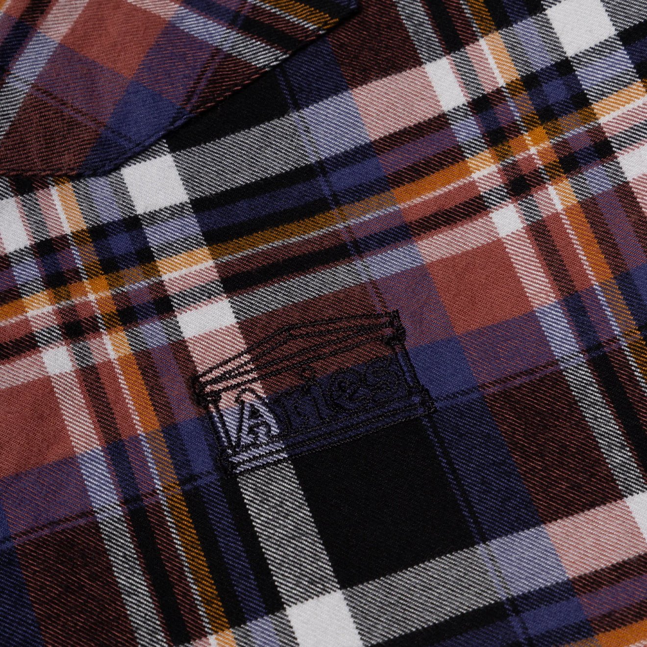 Aries Western Heavy Plaid LS Shirt Multi - Image 3