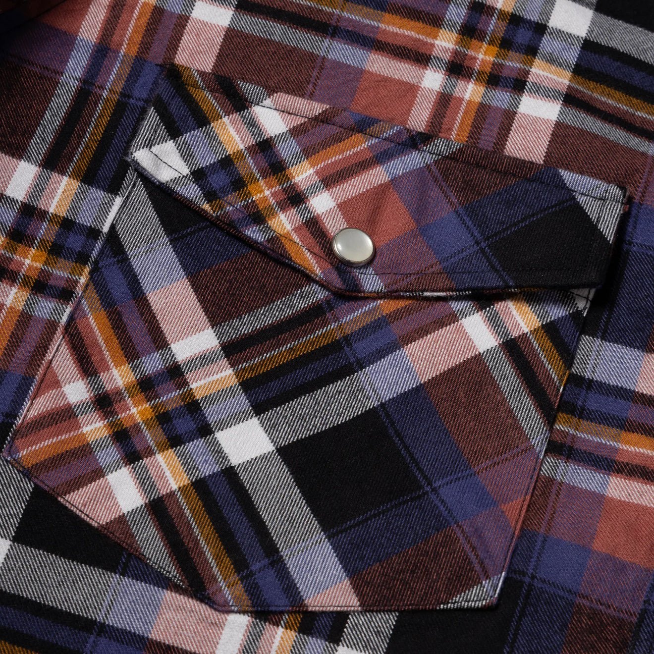 Aries Western Heavy Plaid LS Shirt Multi - Image 4