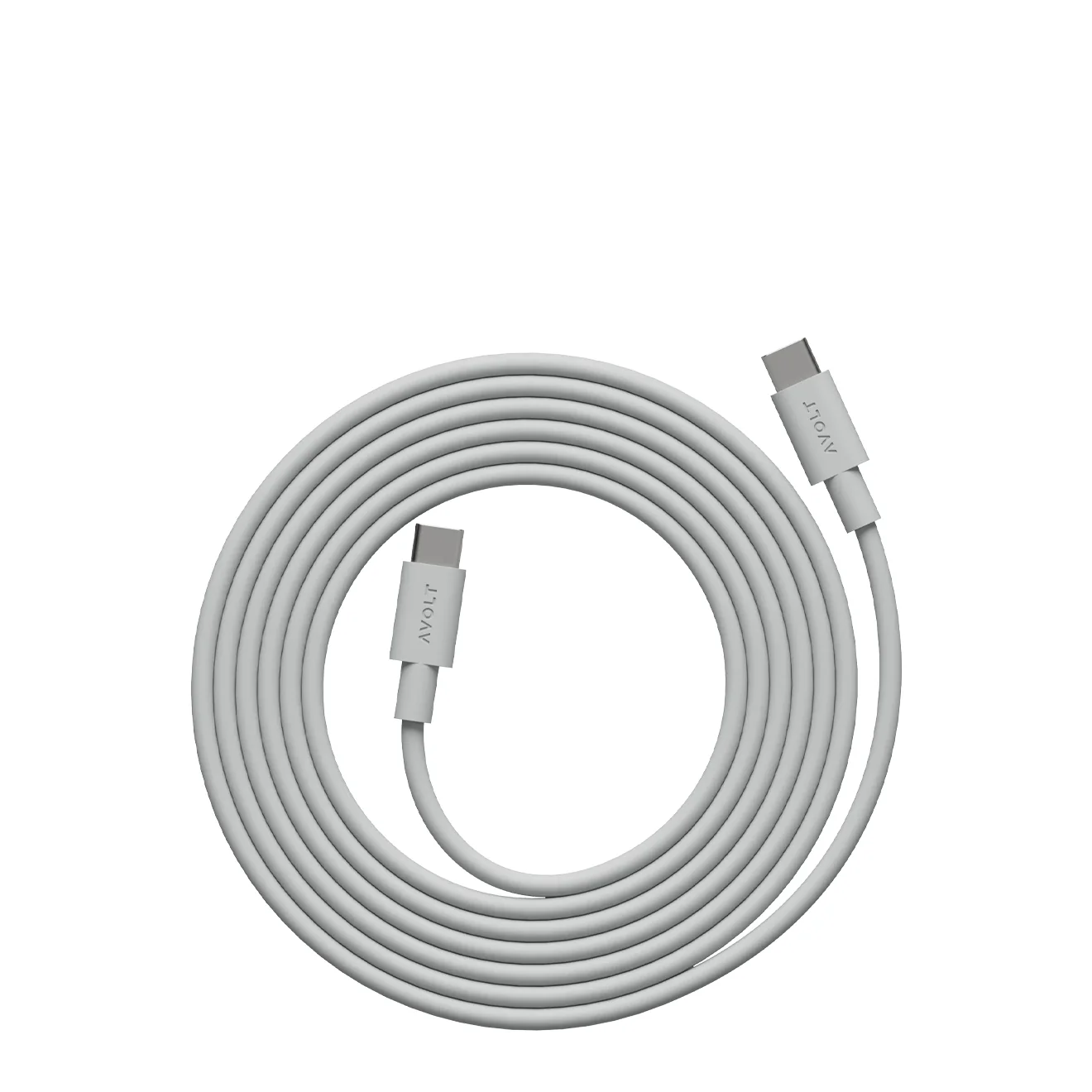 Avolt Cable 1 USB-C to USB-C 2m Gotland Grey
