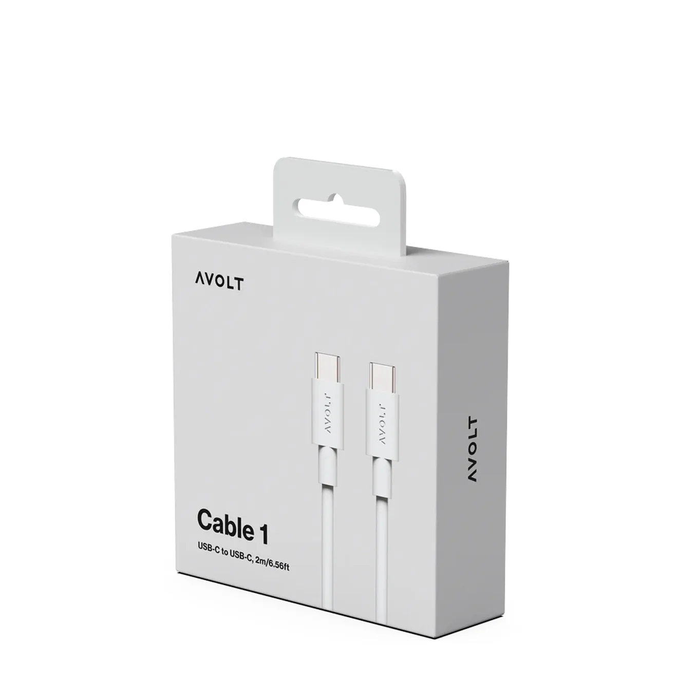 Avolt Cable 1 USB-C to USB-C 2m Gotland Grey - Image 3