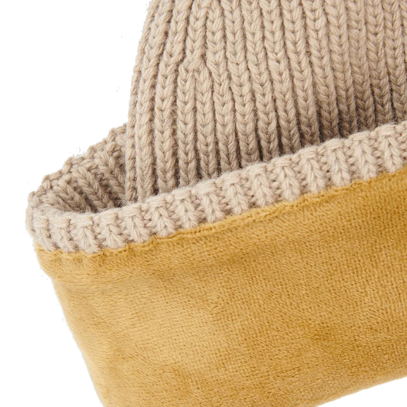 Barbour Amble Beanie Hat White Pepper - Image 2