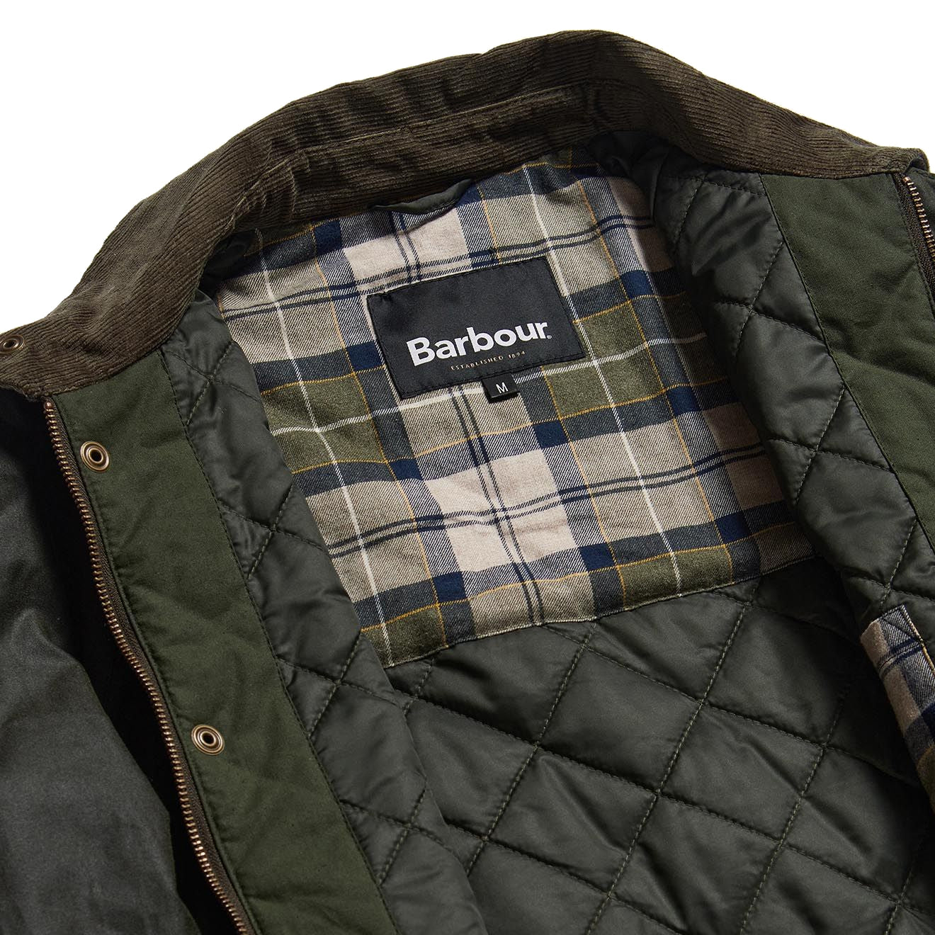 Barbour Ambleside Wax Jacket Fern - Image 2