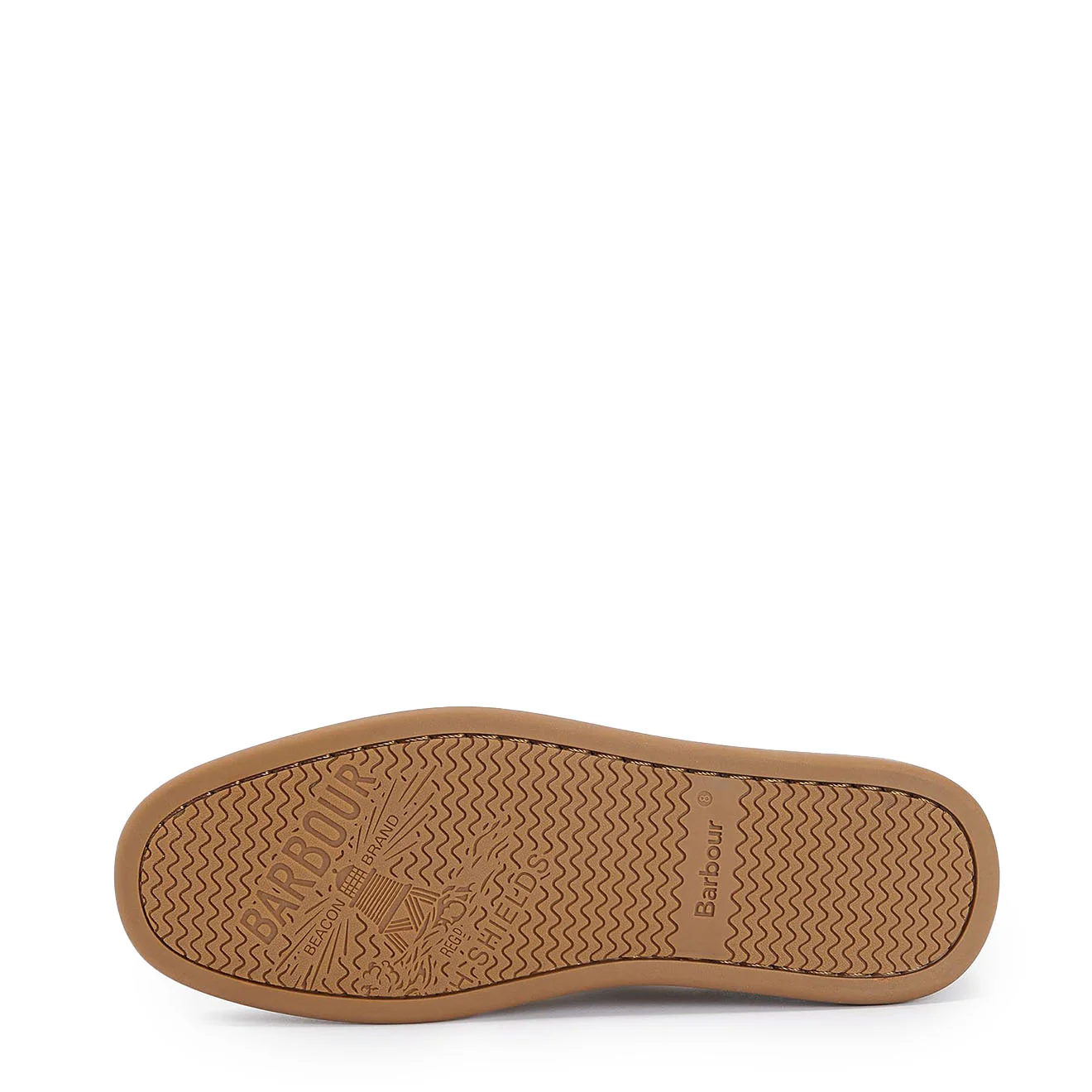 Barbour Armada Boat Shoes Cognac Suede - Image 4