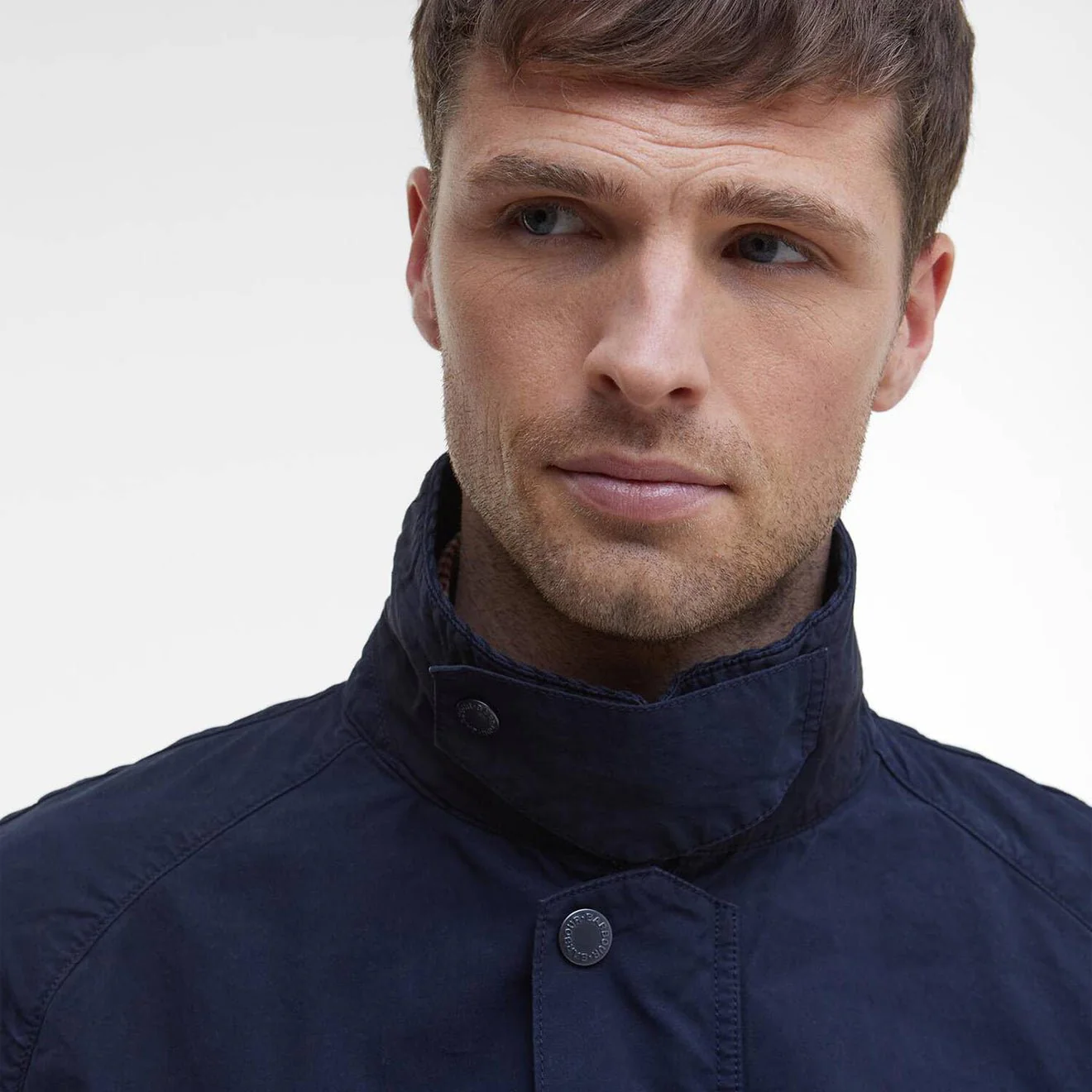Barbour Ashby Casual Jacket Navy - Image 5