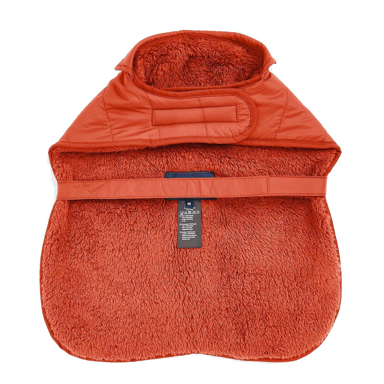 Barbour Baffle Quilted Dog Coat Ginger - Image 2