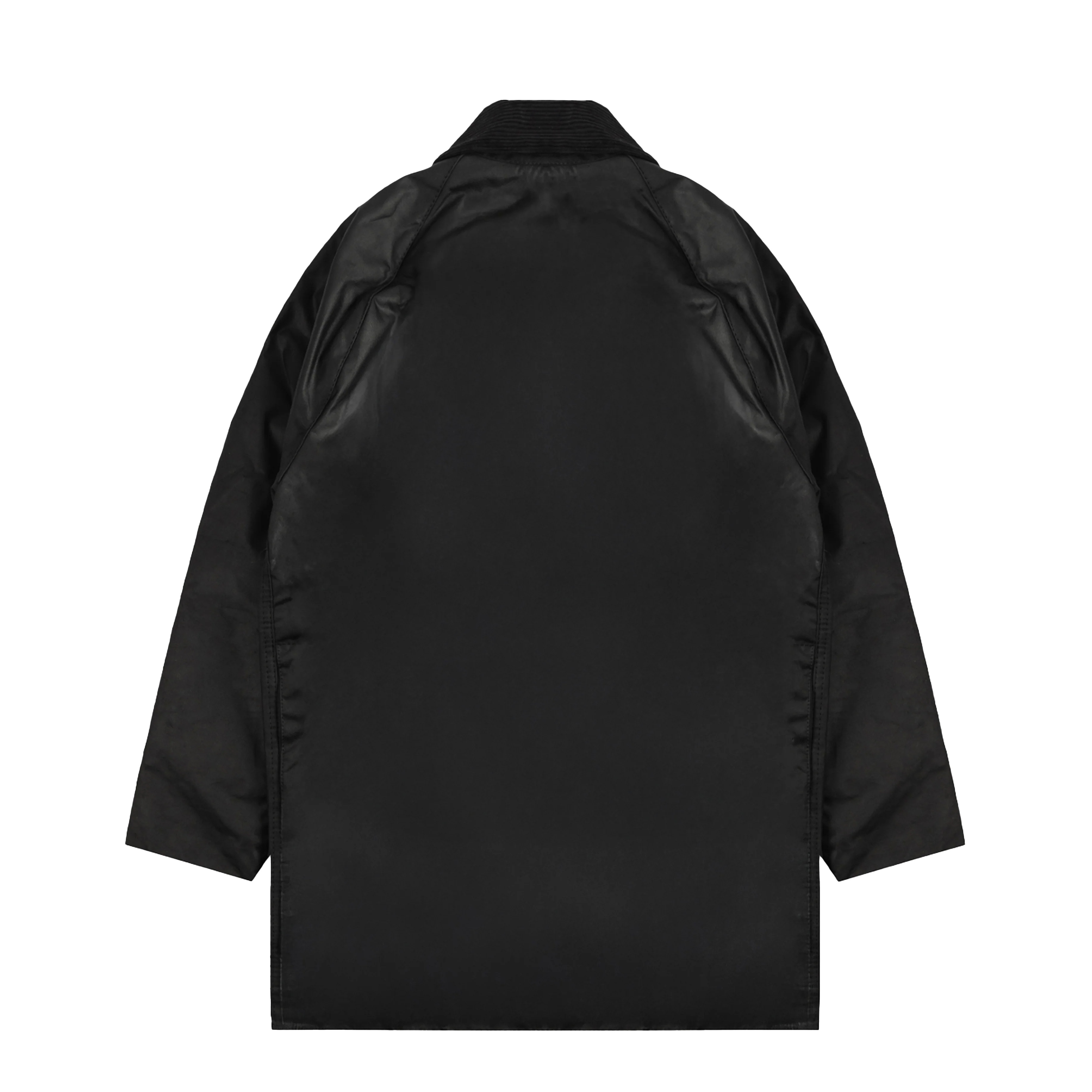 Barbour Beaufort Wax Jacket Black - Image 2