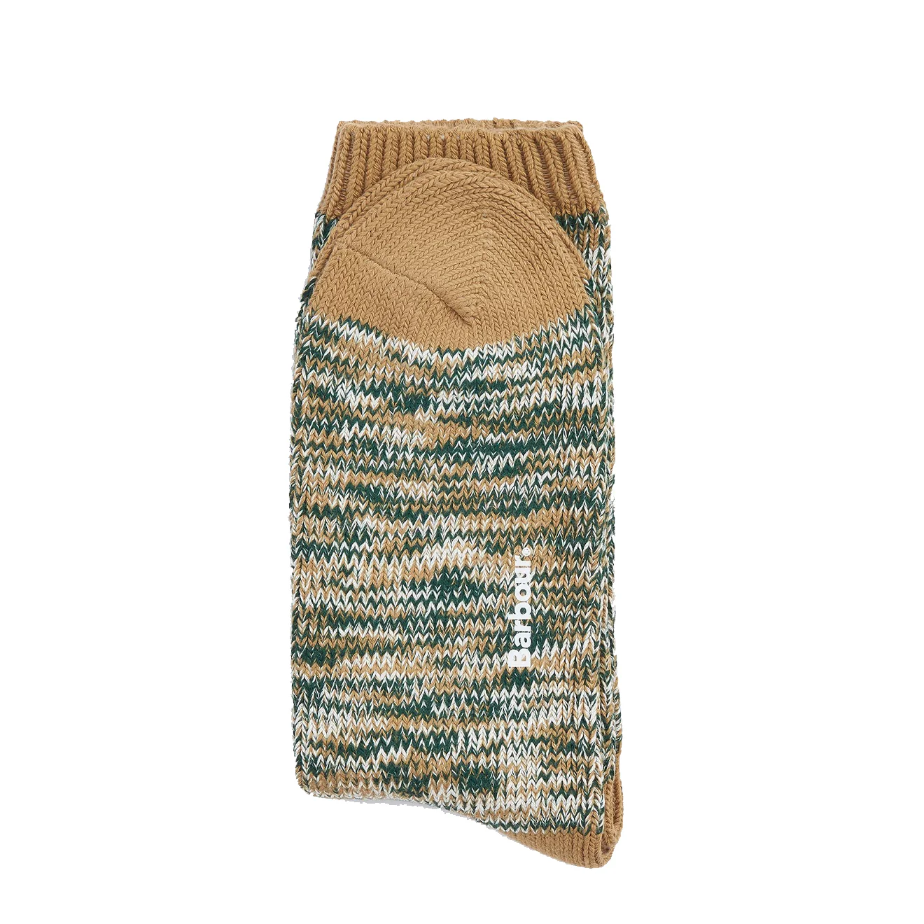 Barbour Bedrock Boot Sock Sandstone Mix - Image 2