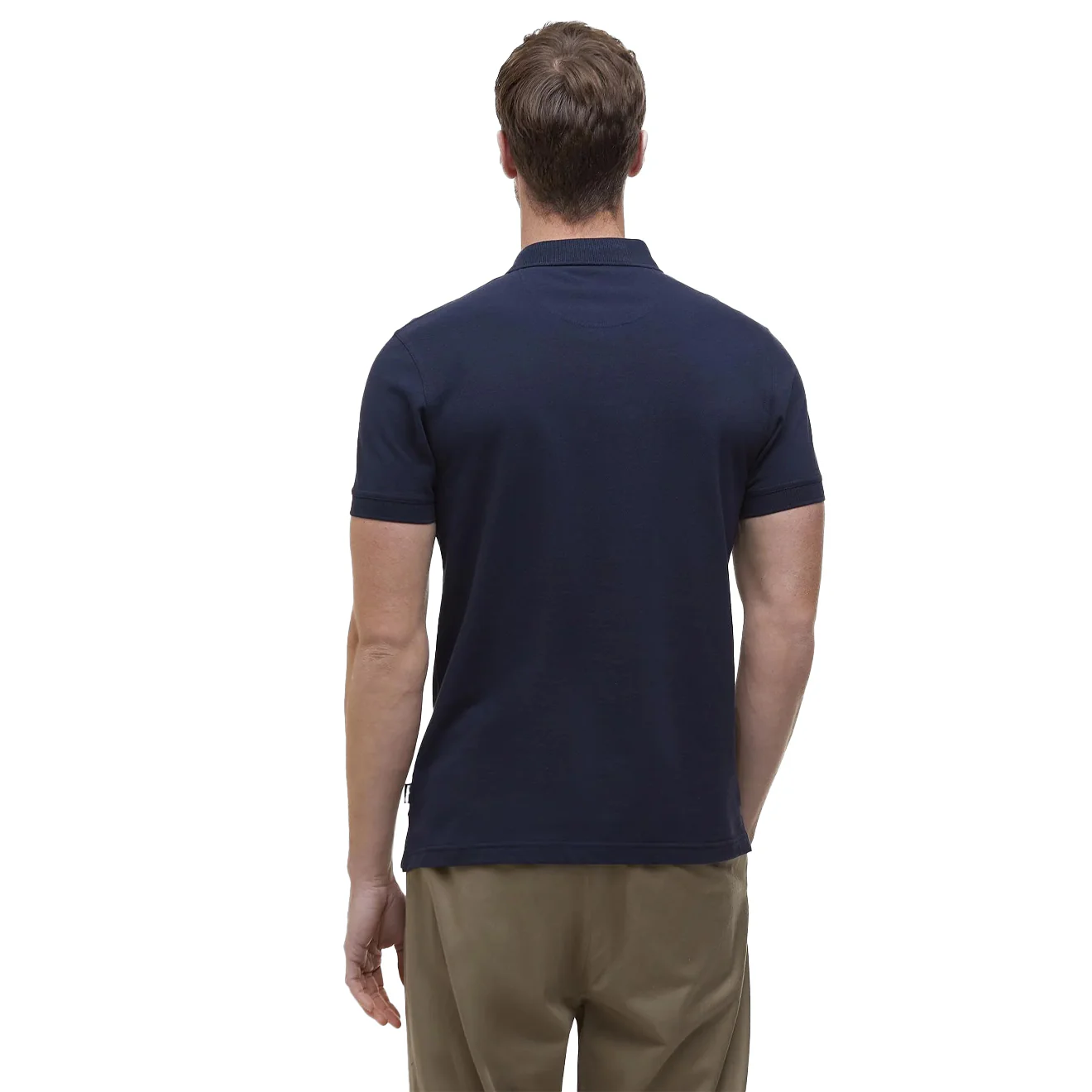 Barbour Blaine Polo Shirt Navy/Pine - Image 3