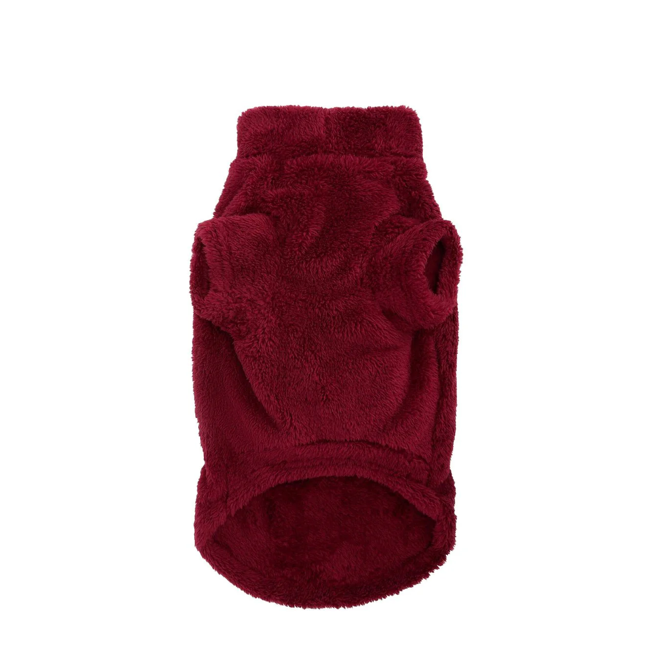 Barbour Brindle Fleece Dog Jumper Red - Image 3