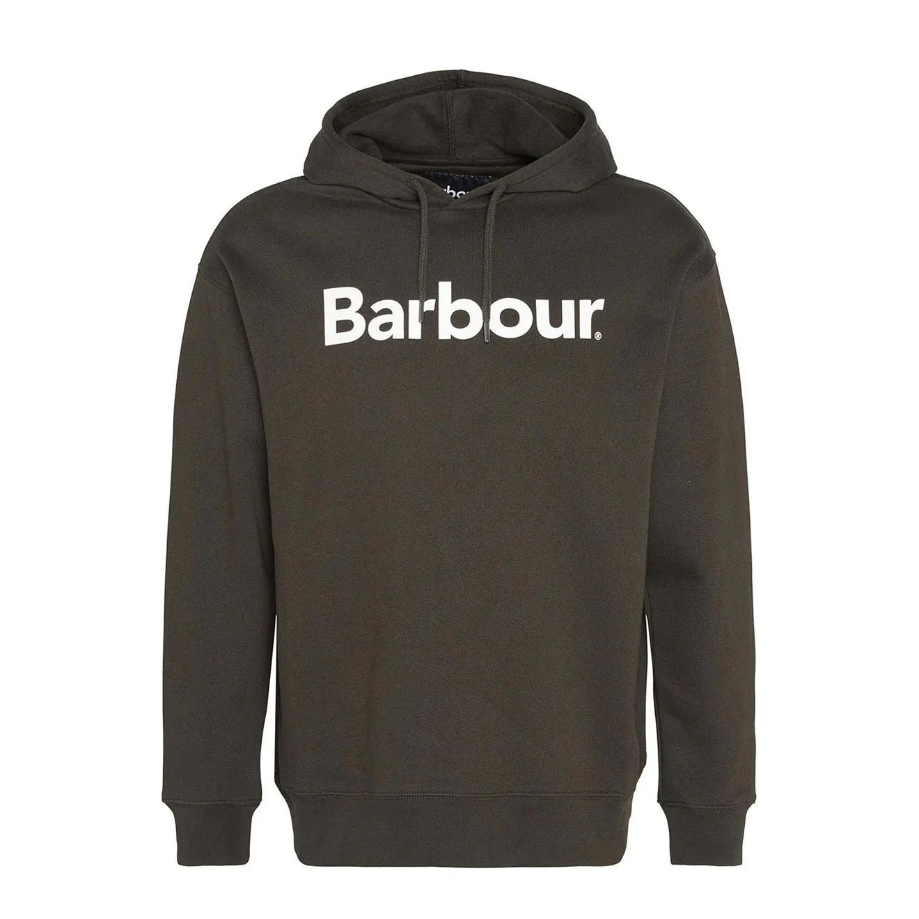 Barbour Brushed Nicholas OS Hoodie Sage