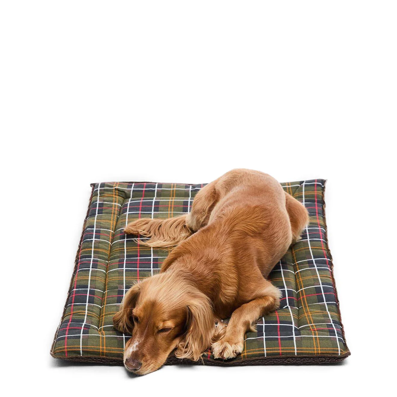 Barbour Cage Dog Mat Classic Tartan - Image 4