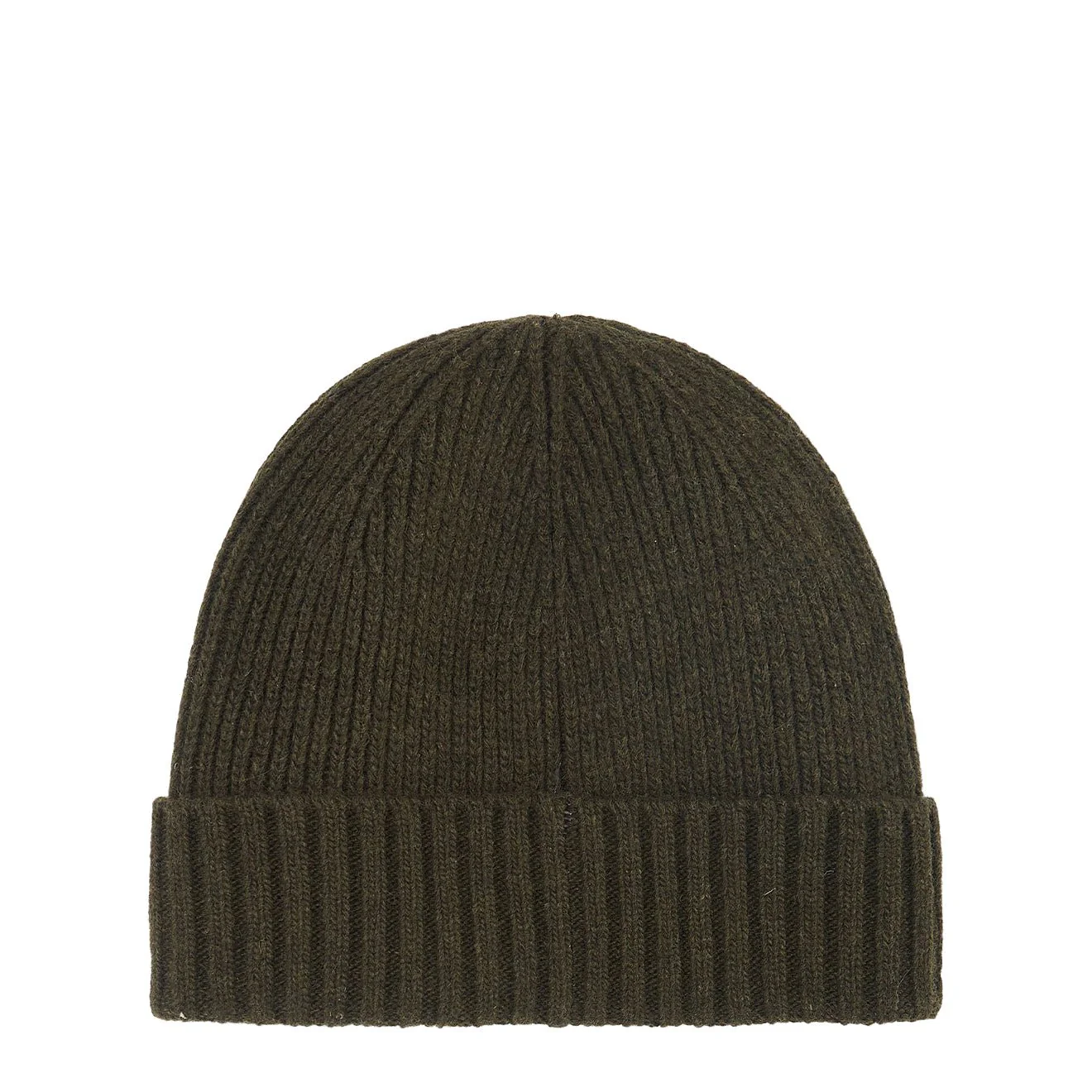 Barbour Carlton Beanie Hat Dark Green - Image 2