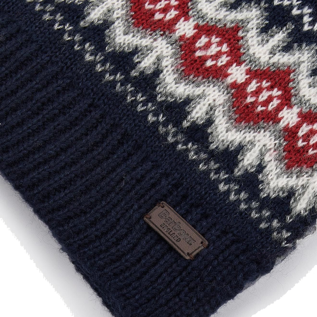 Barbour Case Fair Isle Blanket Blue Granite - Image 2